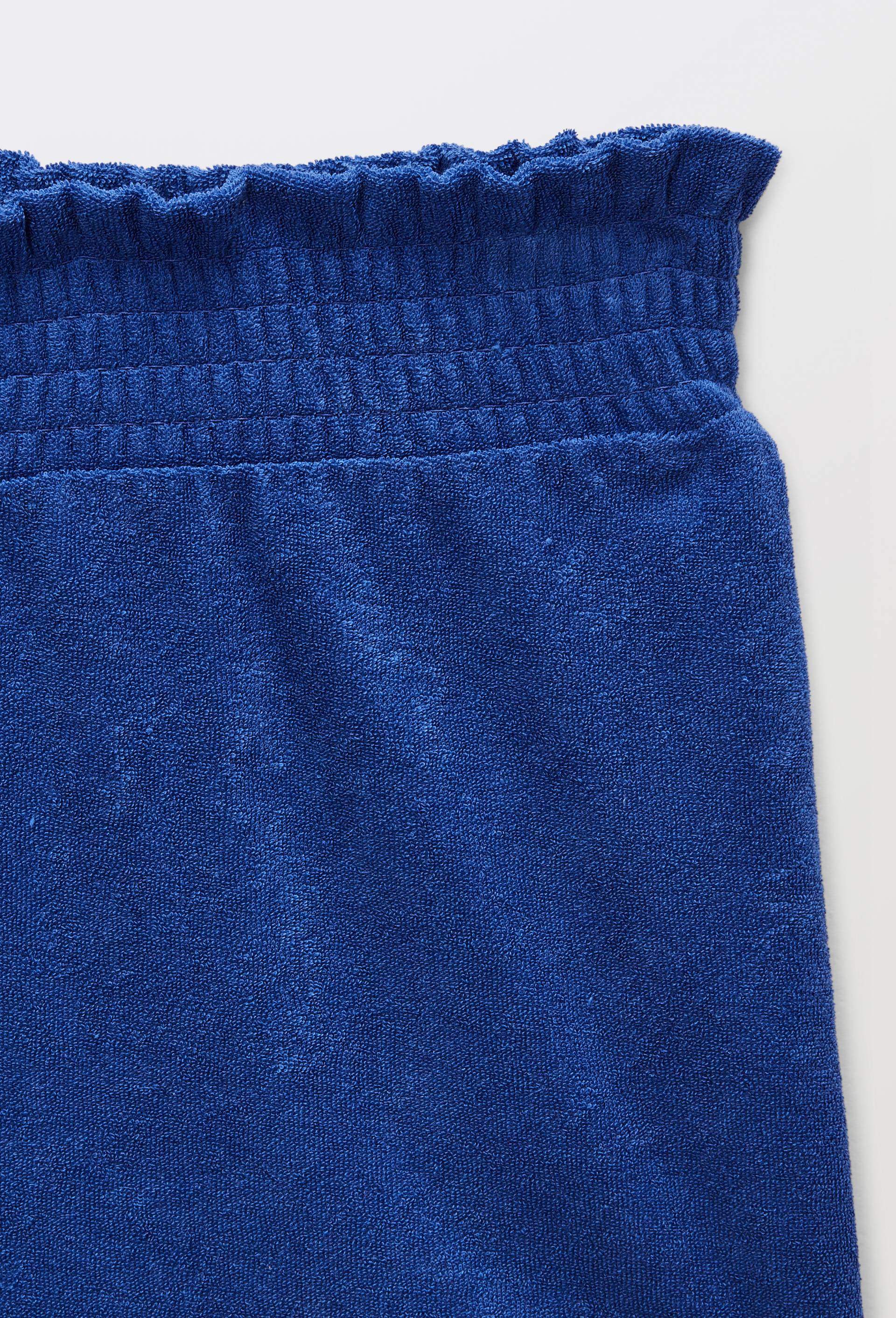 Short uni en &eacute;ponge, Bleu, large image number 4.0
