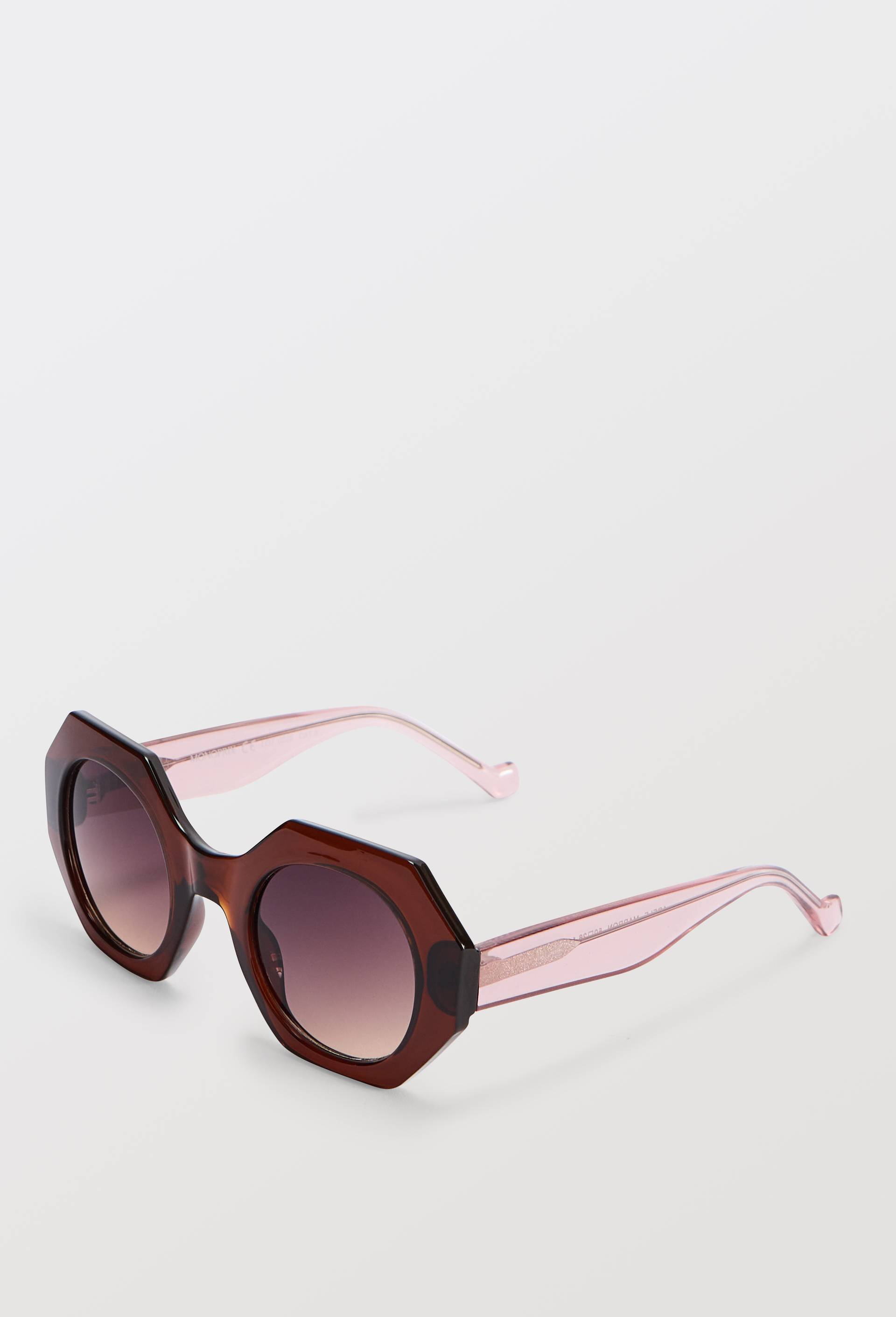 Lunettes de soleil oversize, Brun, large image number 0