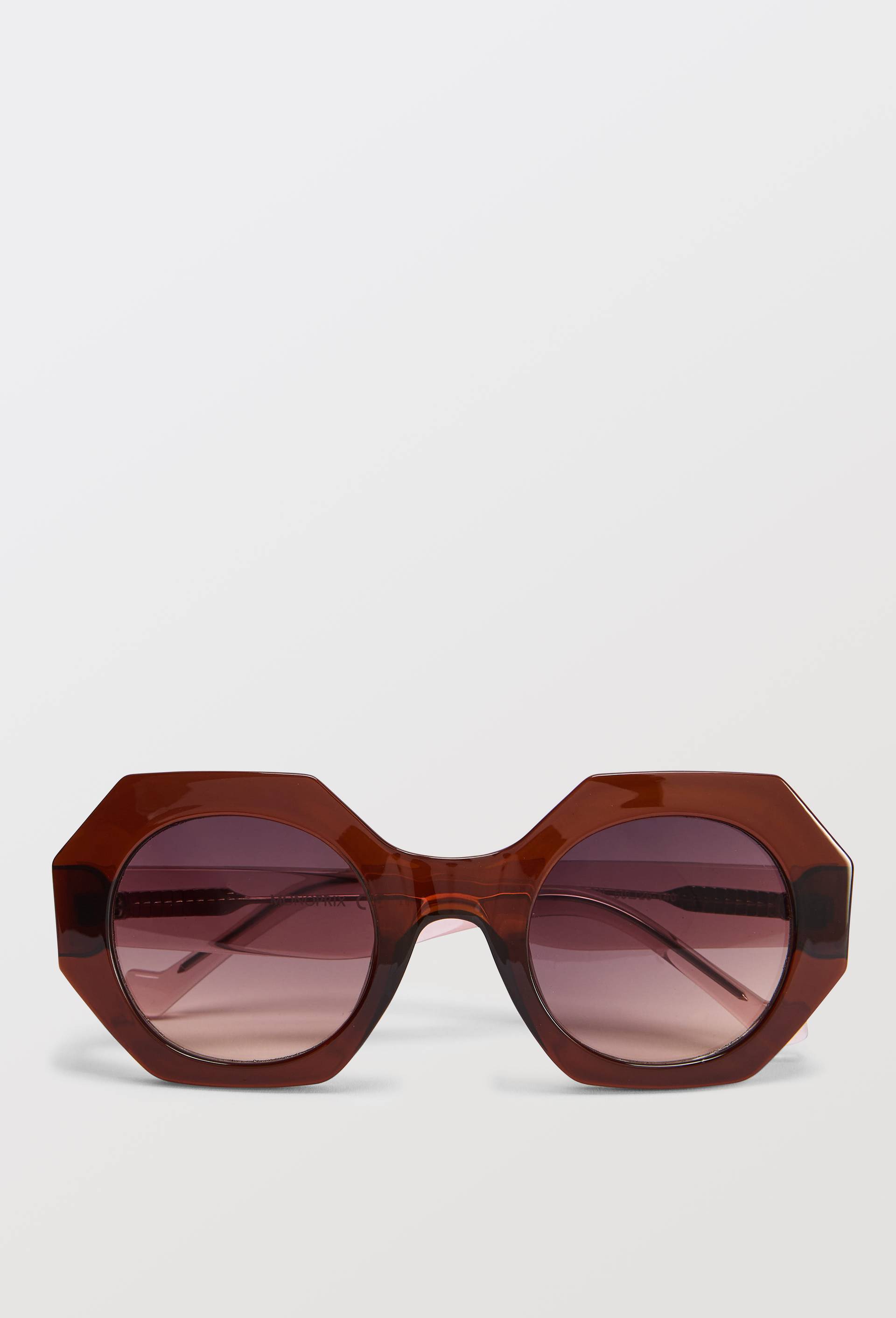 Lunettes de soleil oversize, Brun, large image number 1