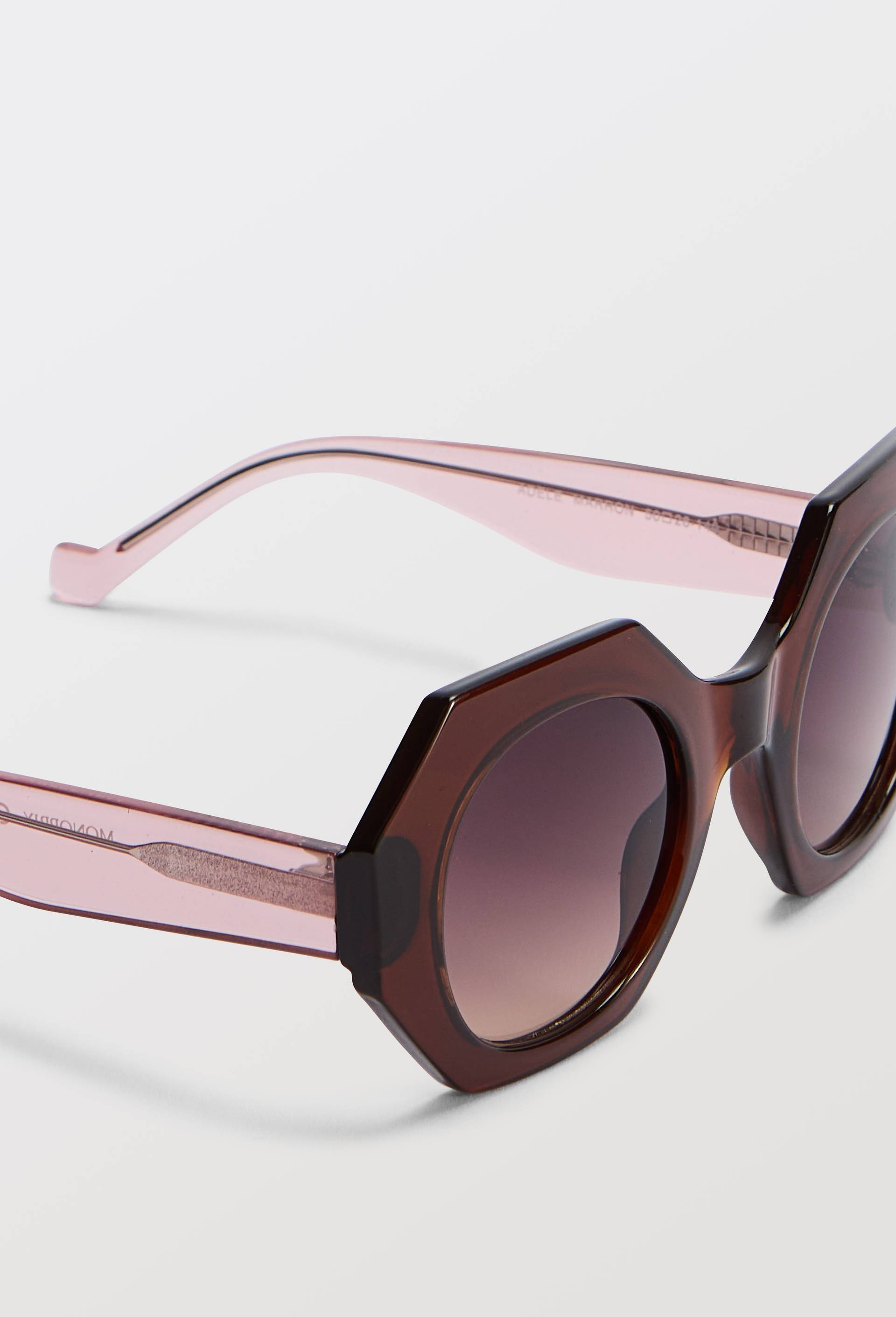 Lunettes de soleil oversize, Brun, large image number 2