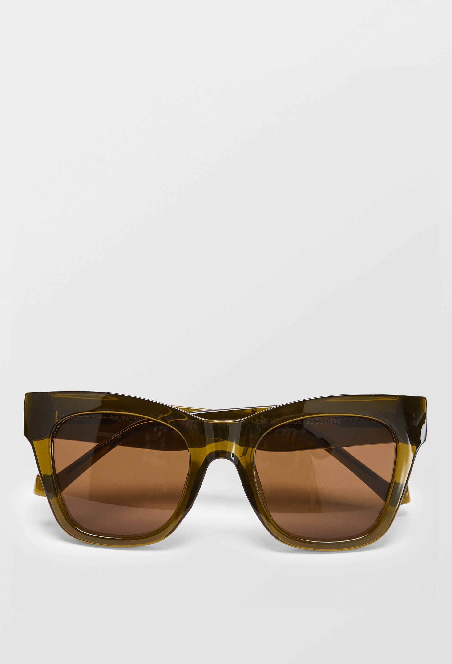Lunettes de soleil oversize, Vert fonc&eacute;, large image number 1.0