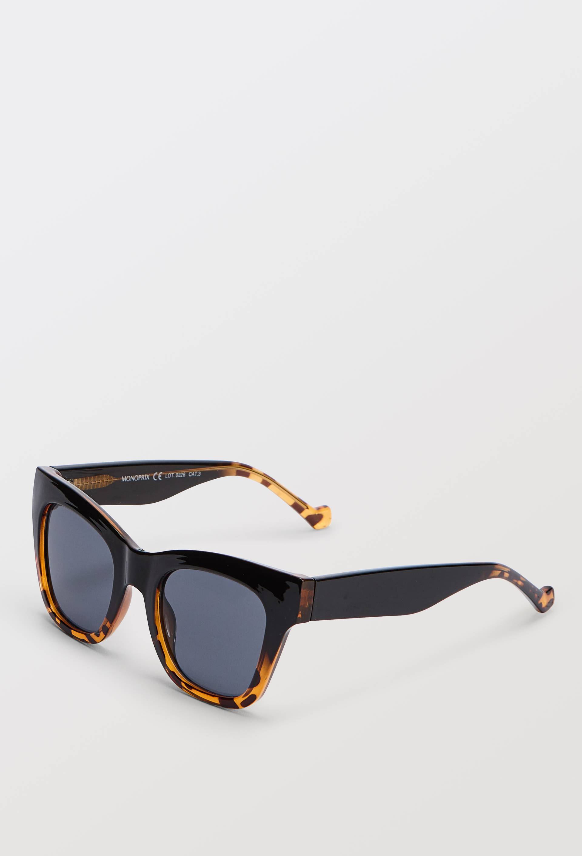 Lunettes de soleil oversize, Brun, large image number 0