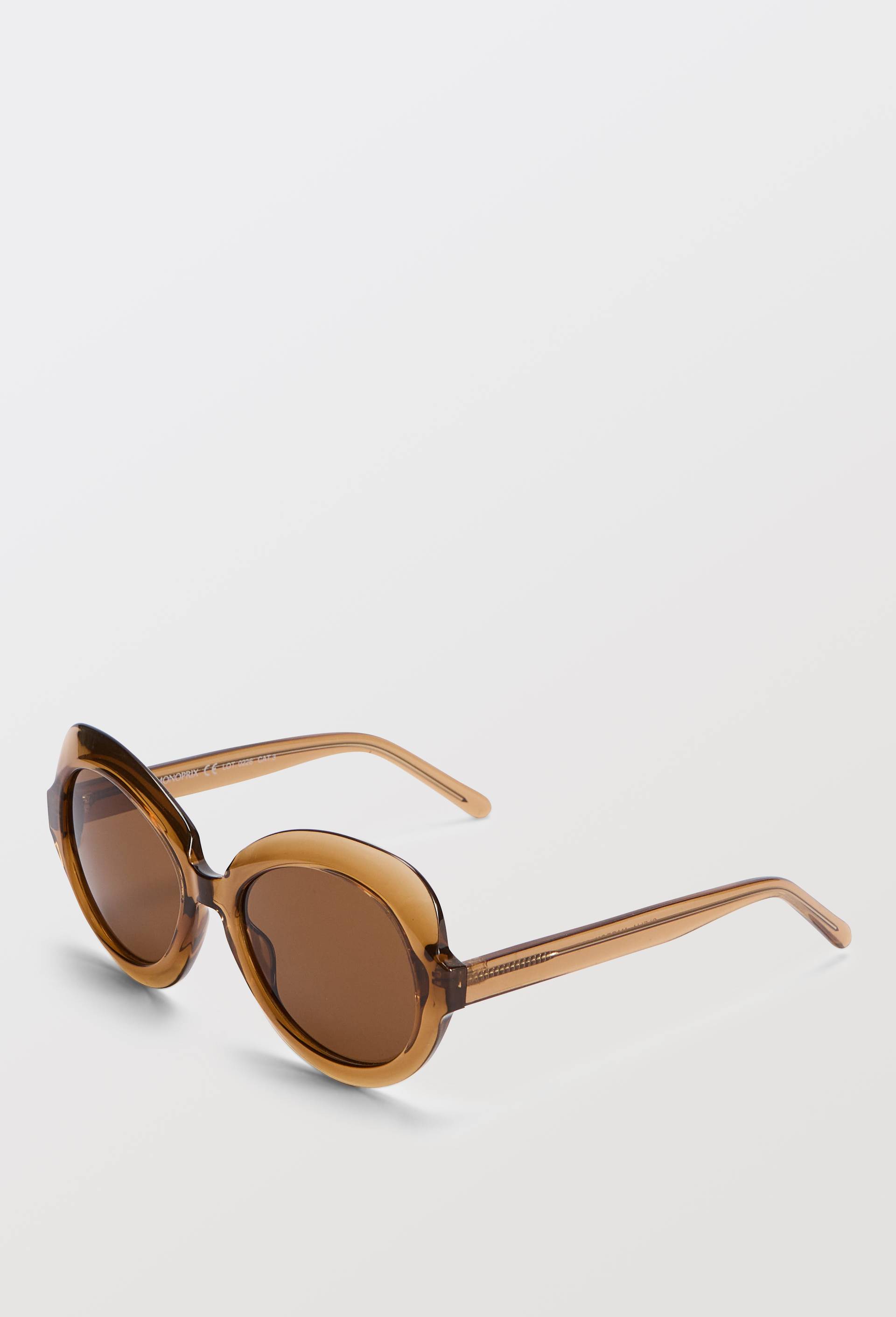 Lunettes de soleil oversize, Brun, large image number 0.0