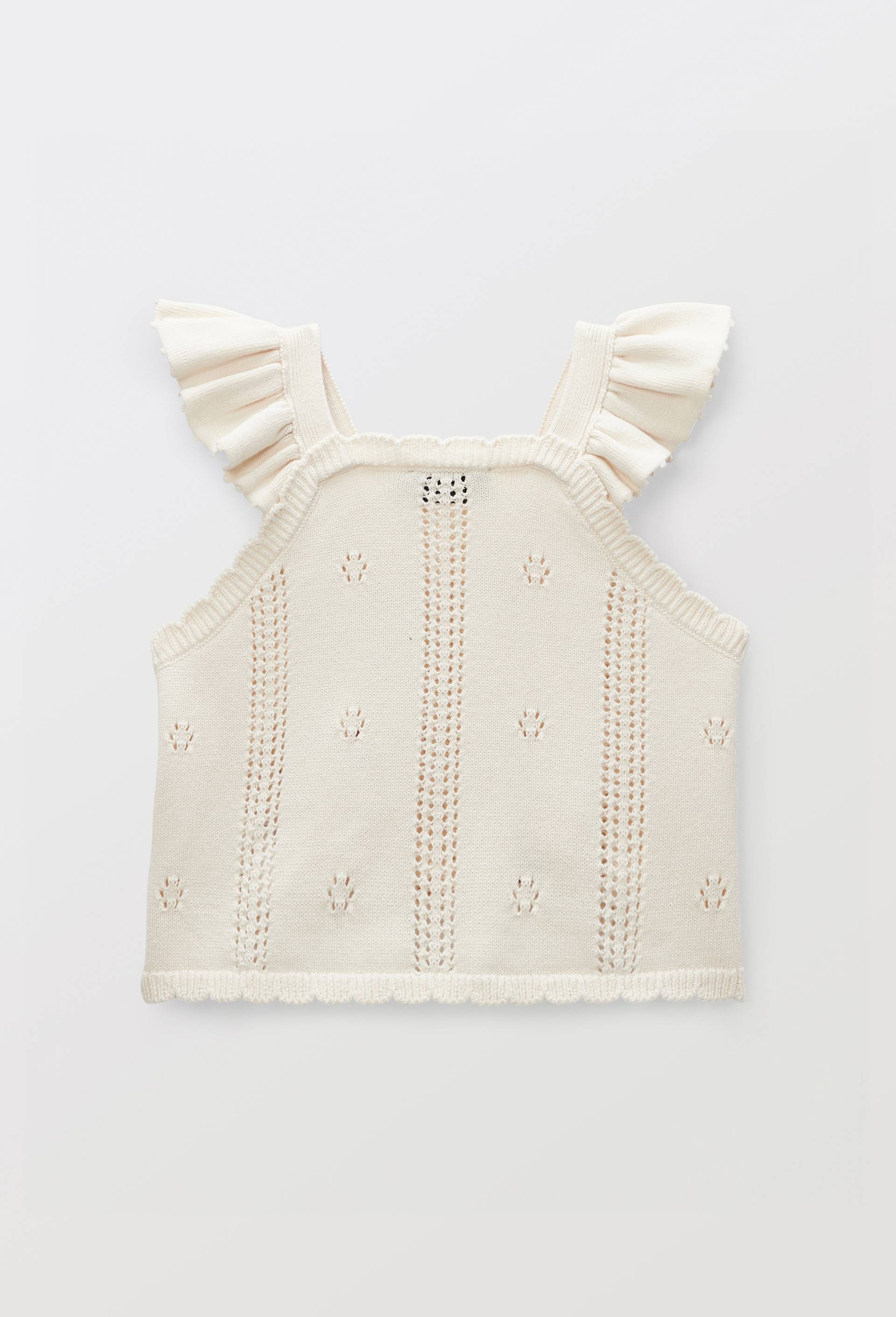 Top en maille fine brod&eacute;, Beige clair, large image number 3.0
