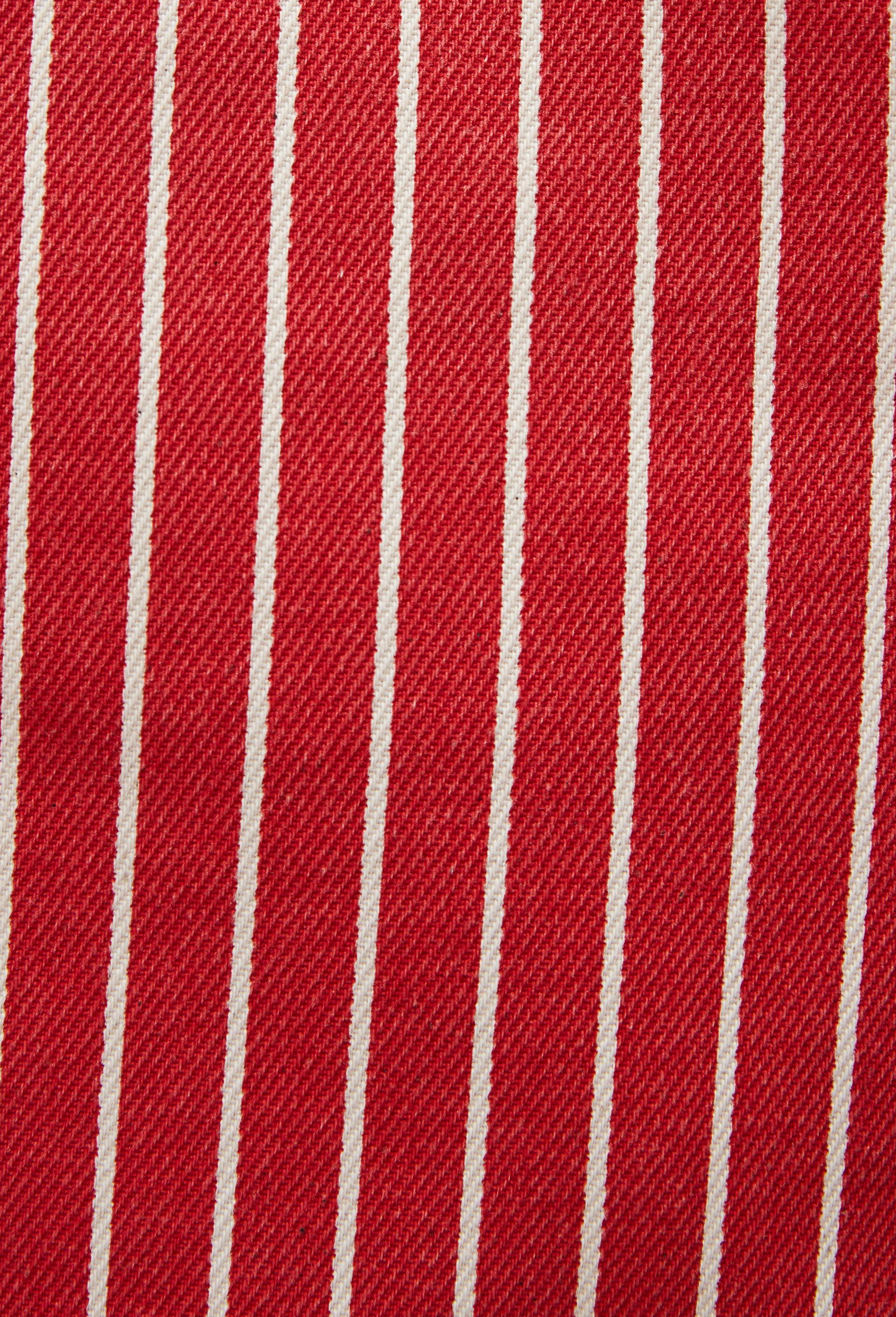 Short ray&eacute; en coton, Rouge, large image number 5