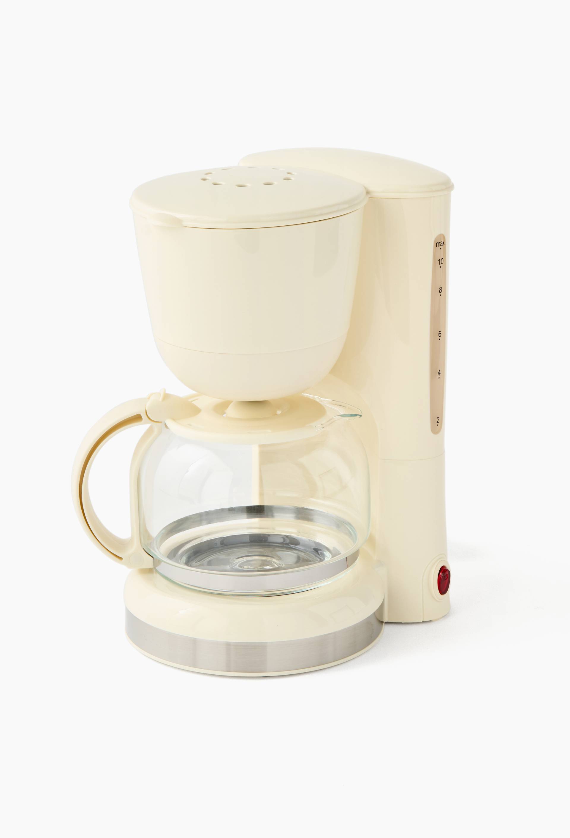 Cafeti&egrave;re &eacute;lectrique, Ecru, large image number 0.0