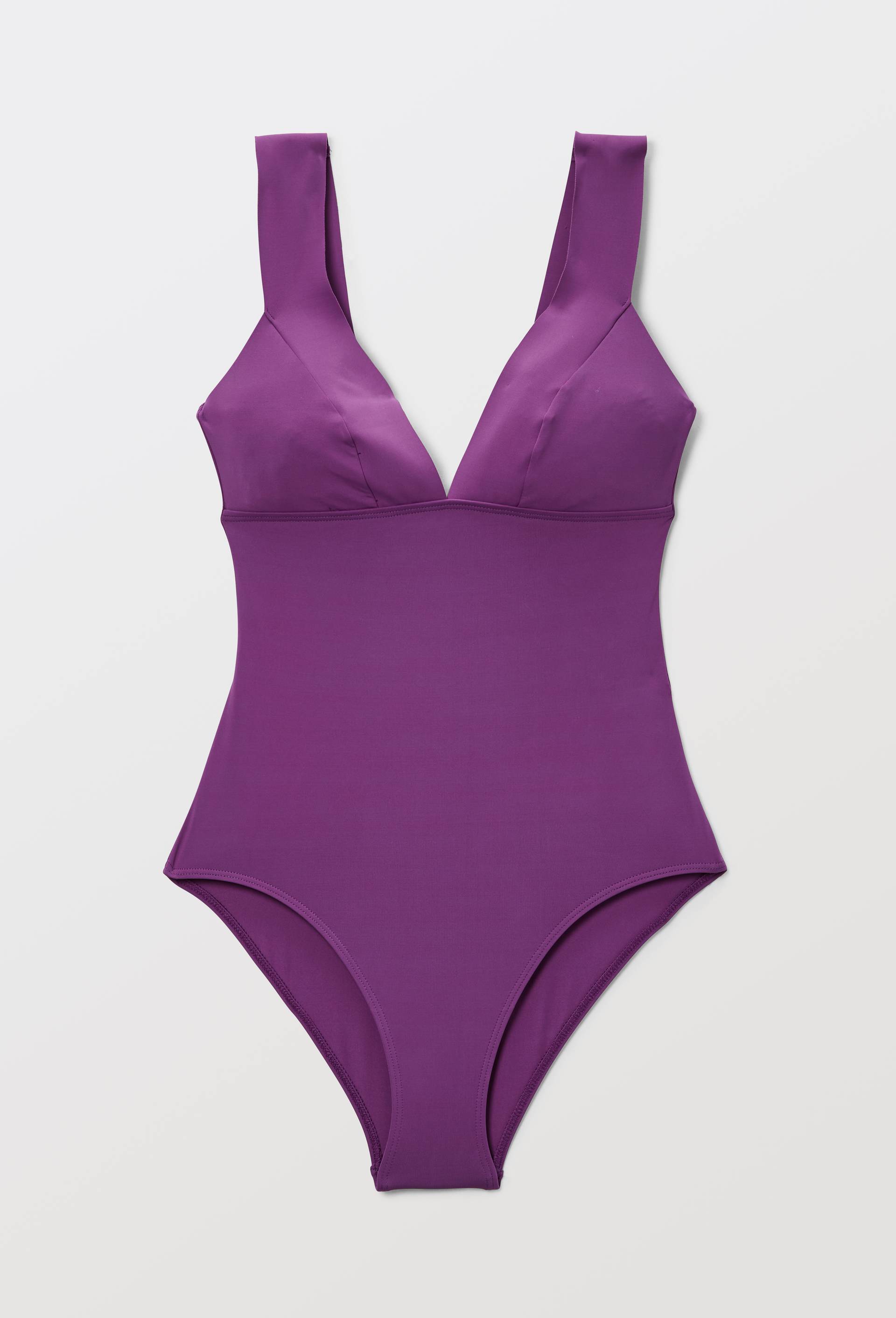 Maillot de bain 1 pi&egrave;ce MAYA, Violet, large image number 2