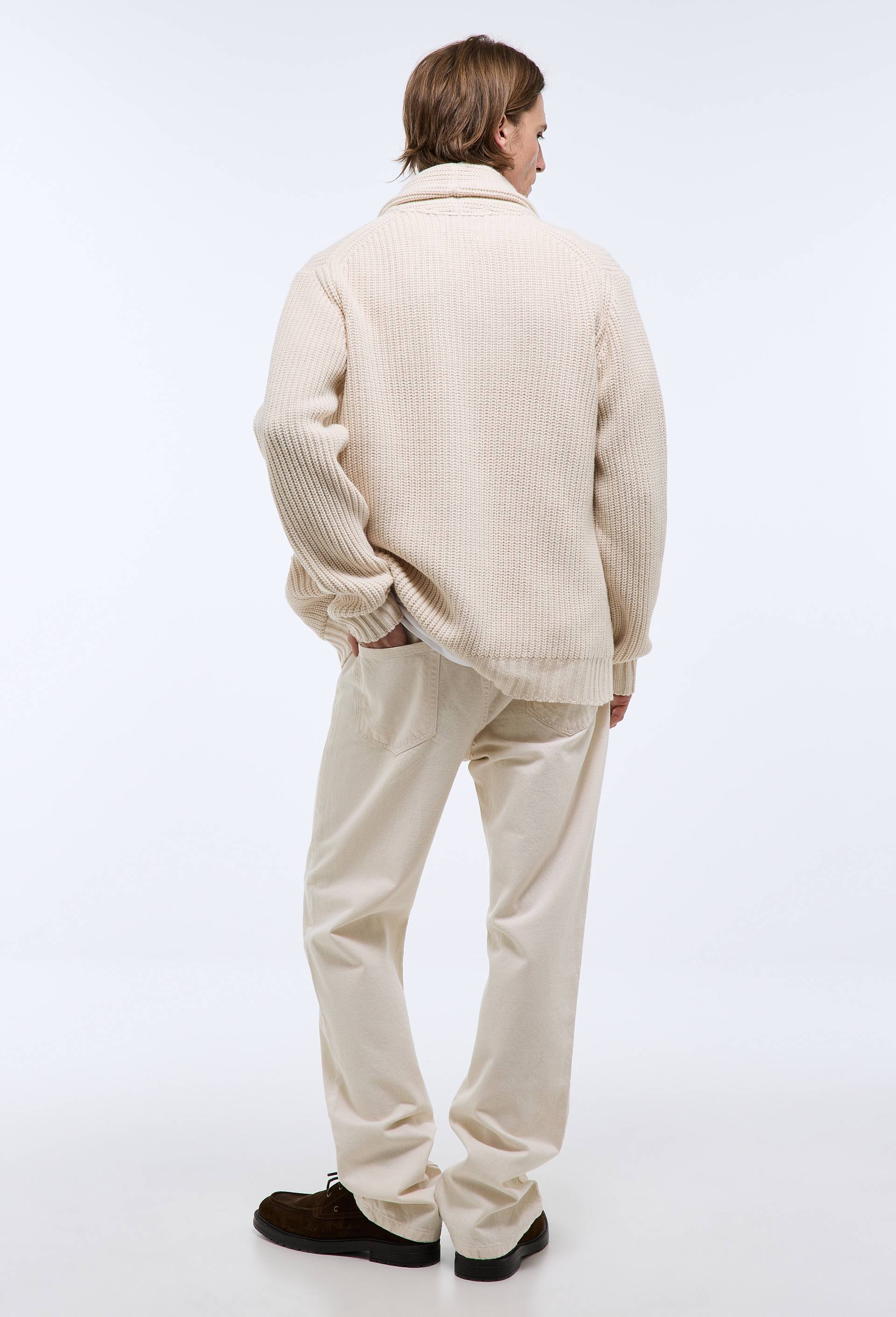 Jean straight en coton, Beige clair, large image number 2