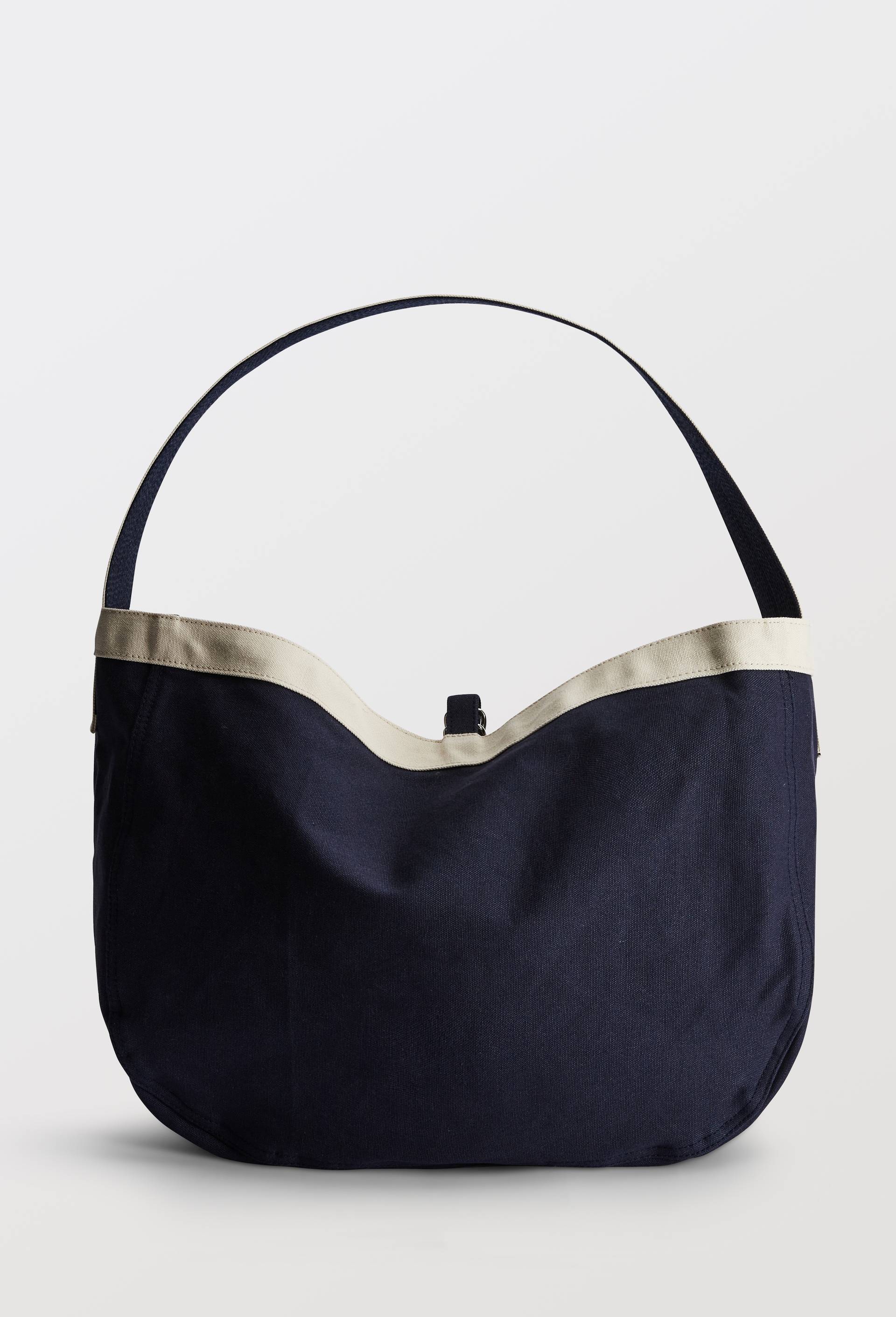 Sac port&eacute; travers en denim, Bleu fonc&eacute;, large image number 1.0