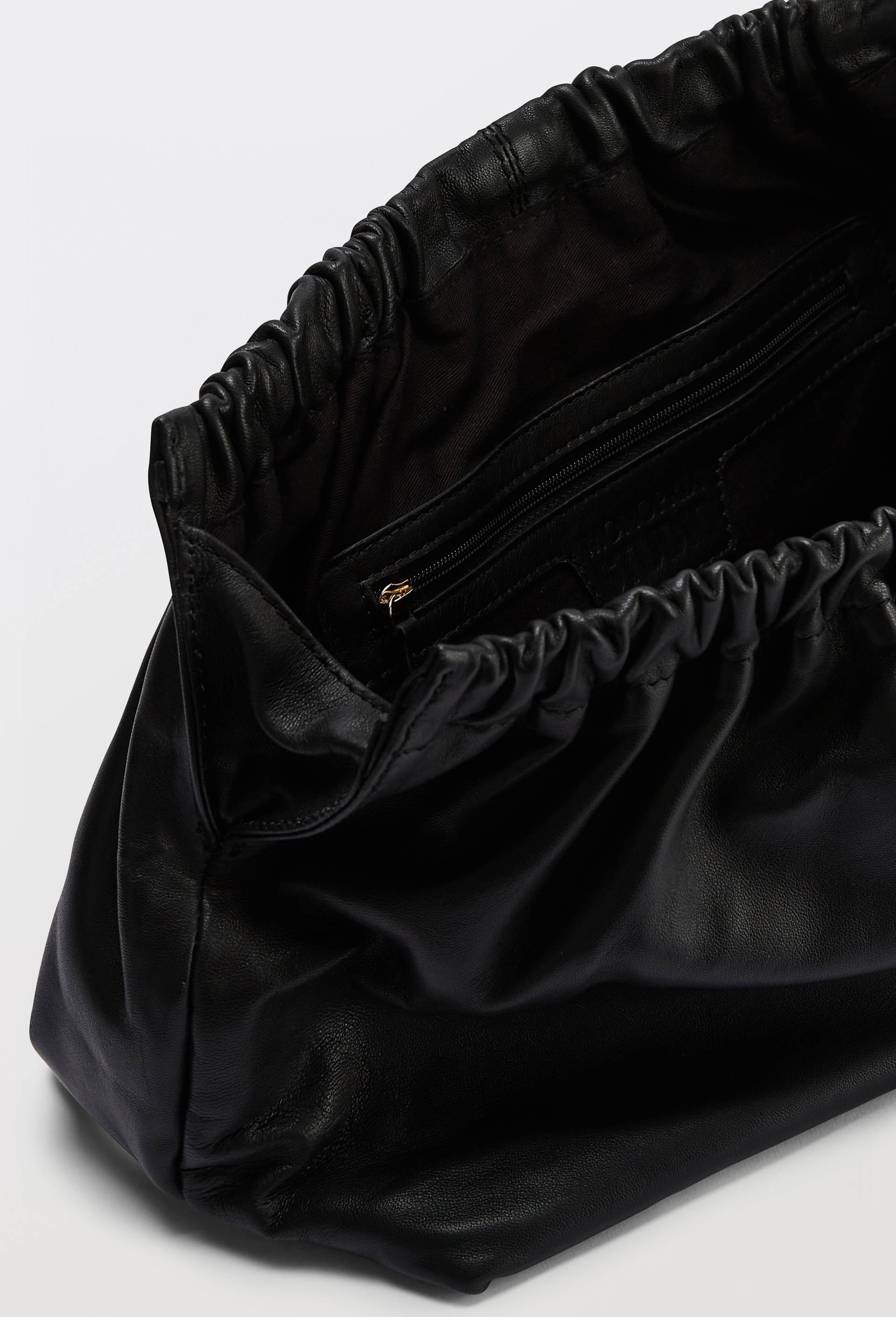 Pochette en cuir, Noir, large image number 4