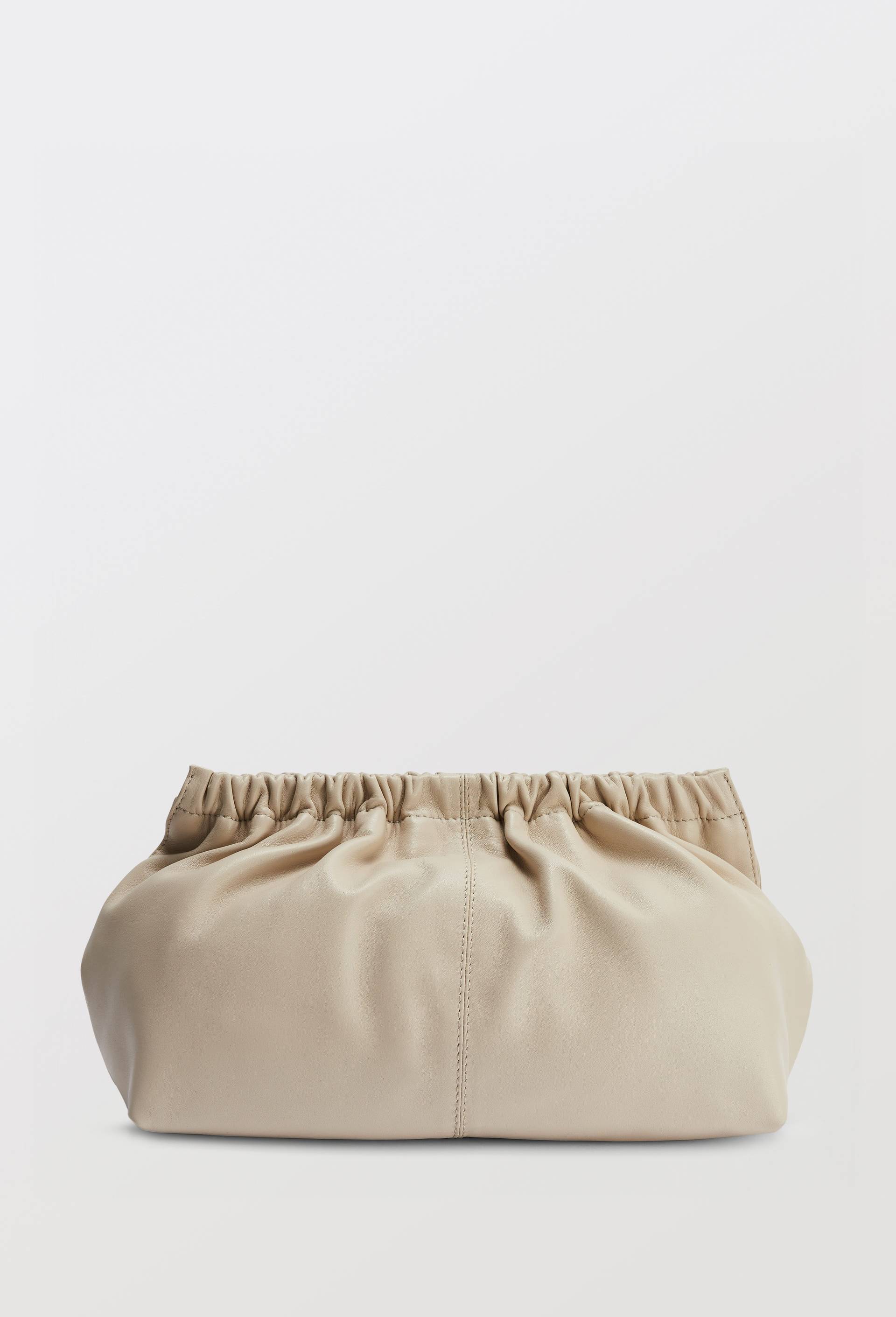 Pochette en cuir, Ecru, large image number 2.0