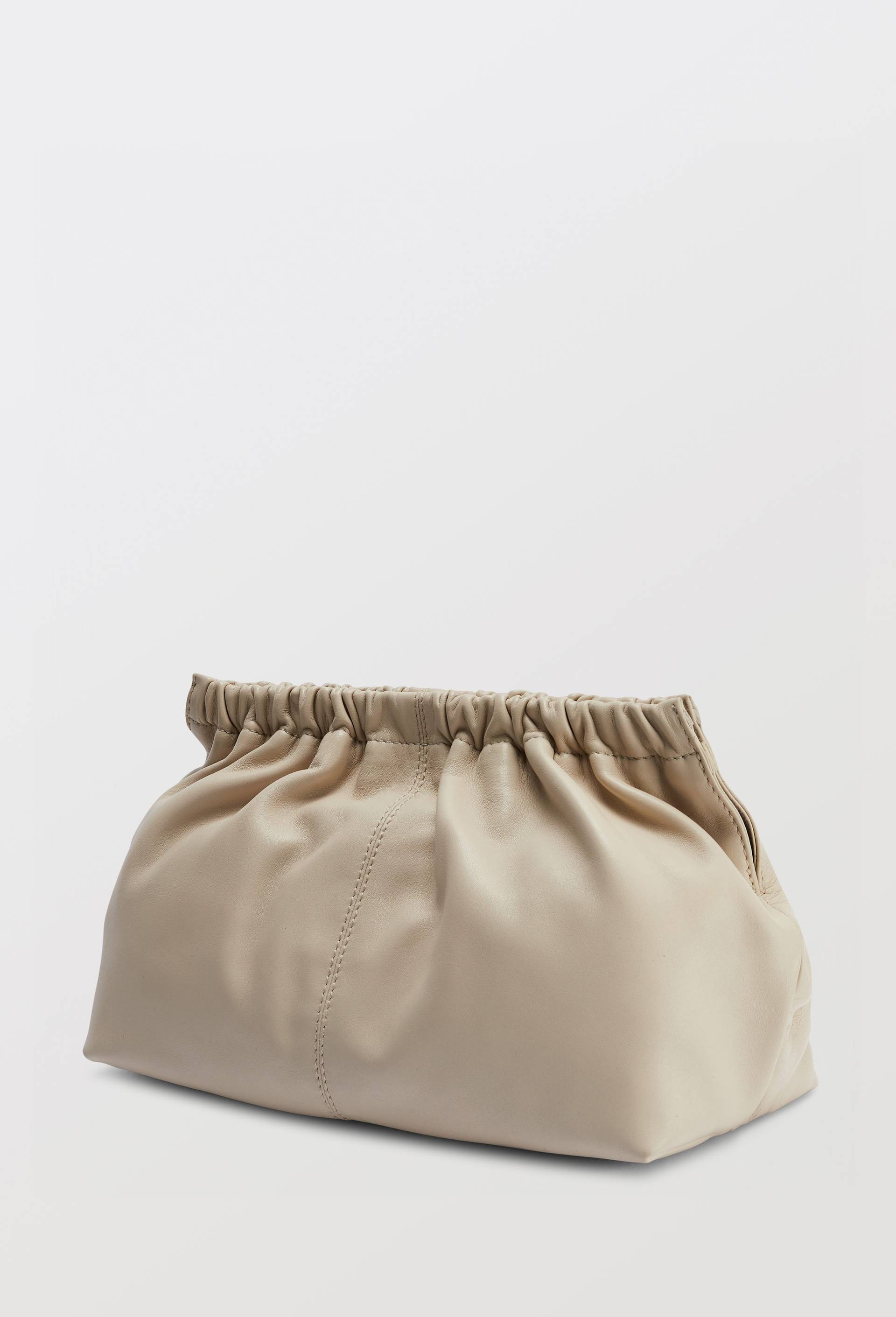 Pochette en cuir, Ecru, large image number 3.0