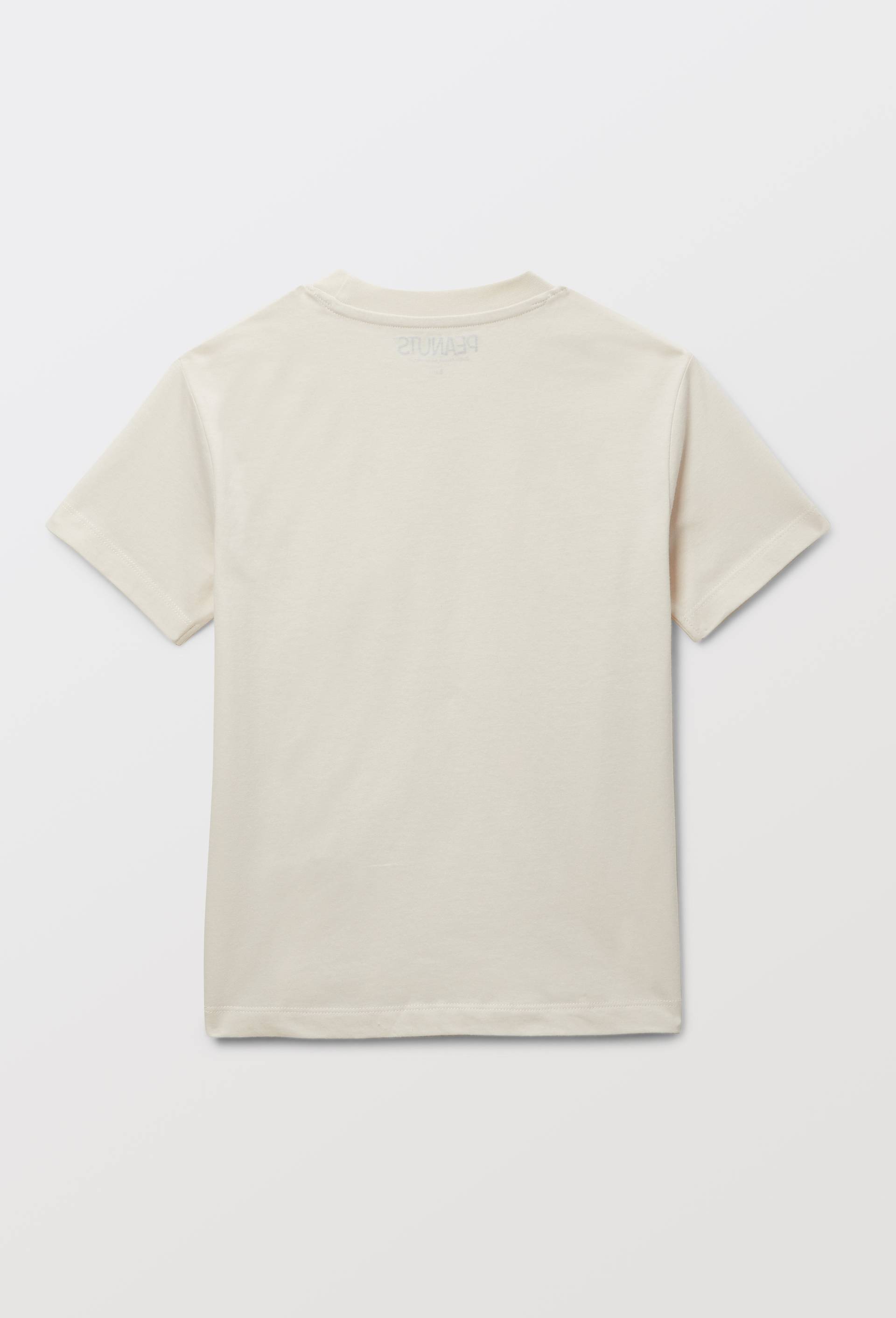 T-shirt imprim&eacute; SNOOPY en coton BIO GOTS, Ecru, large image number 1