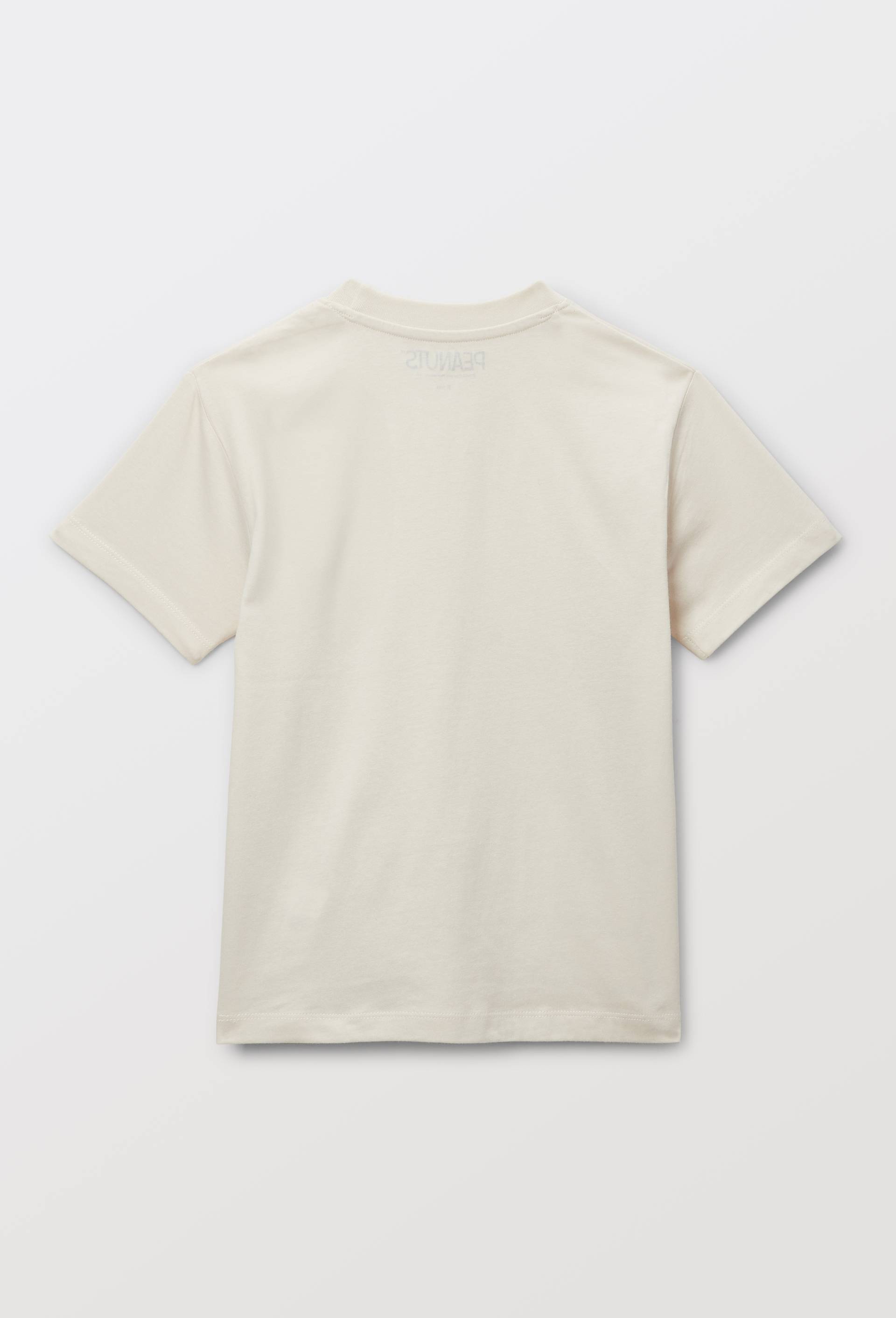 T-shirt imprim&eacute; Snoopy en coton BIO GOTS, Ecru, large image number 1