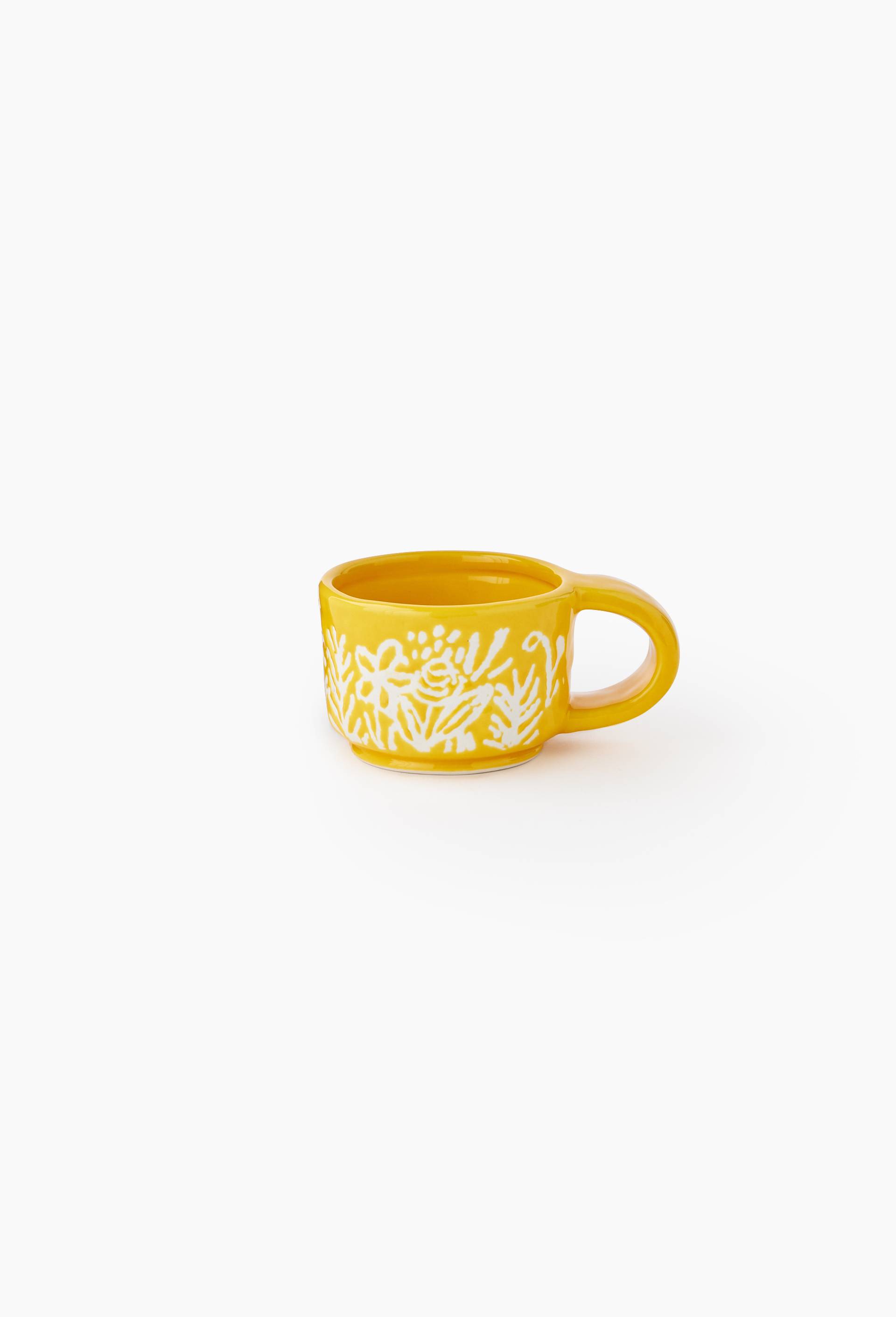 Tasse, 6x8cm, en c&eacute;ramique - BD GRAFT x MONOPRIX, Jaune, large image number 0
