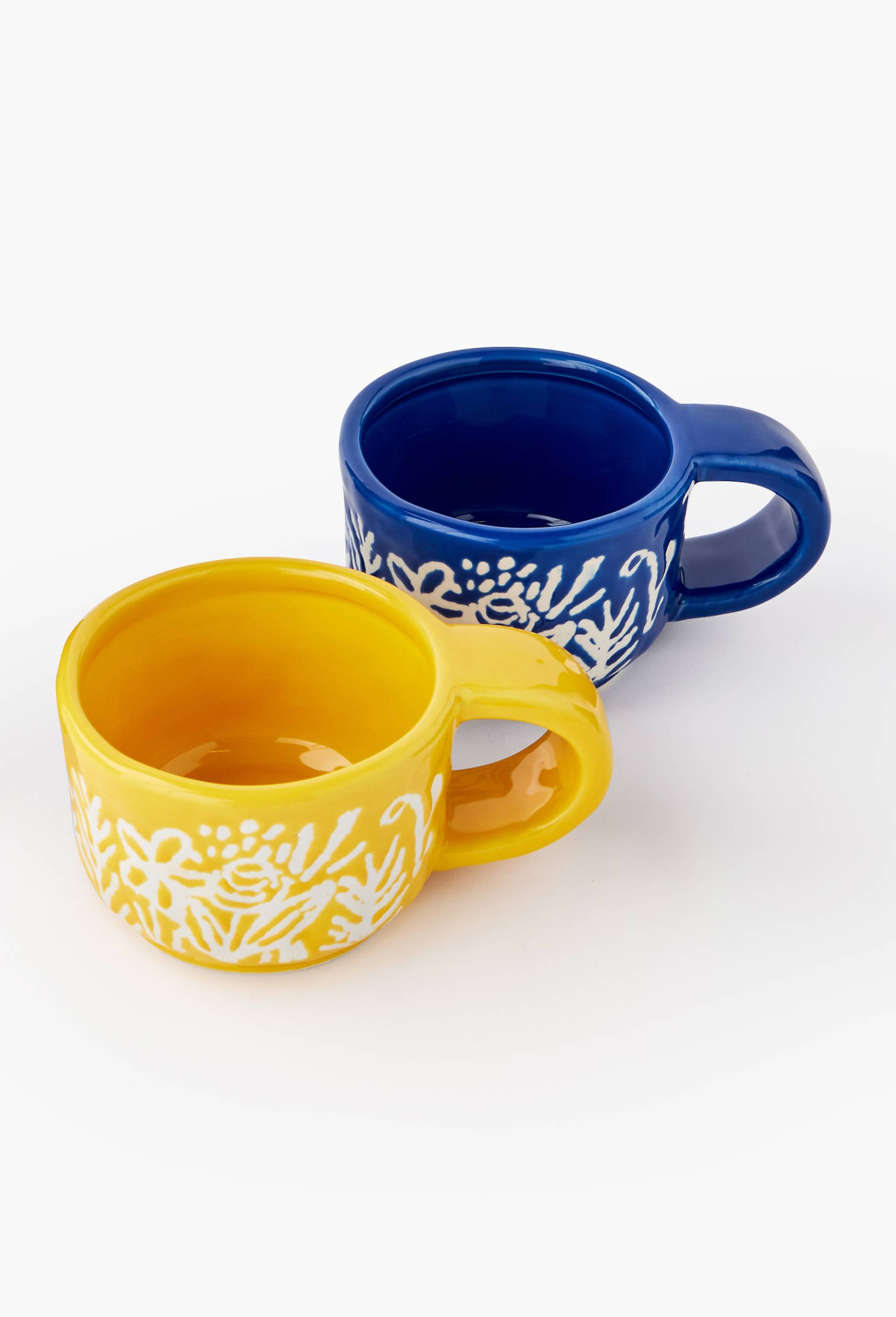 Tasse, 6x8cm, en c&eacute;ramique - BD GRAFT x MONOPRIX, Jaune, large image number 1
