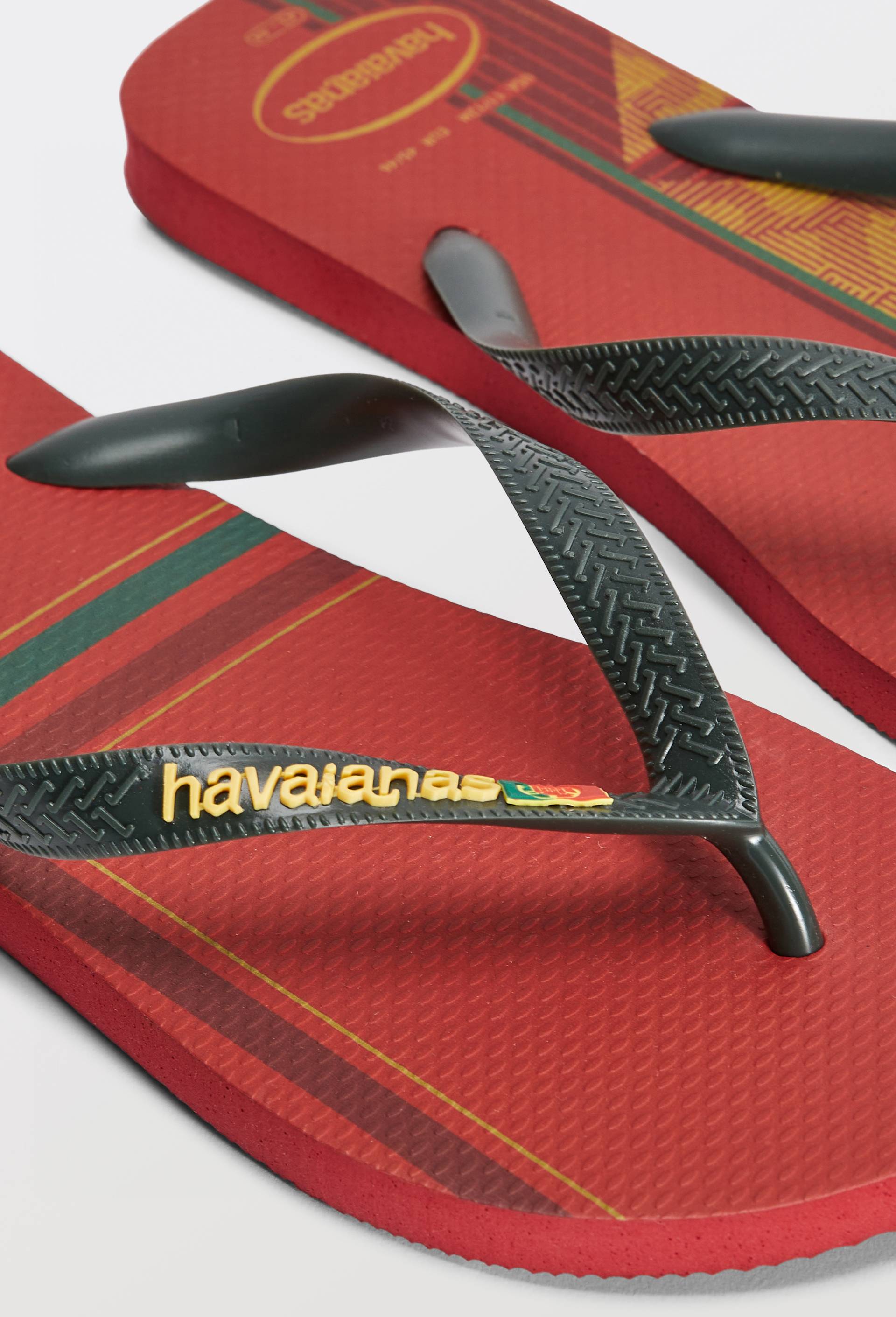 Tongs HAVAIANAS Coupe des nations, Rouge, large image number 2