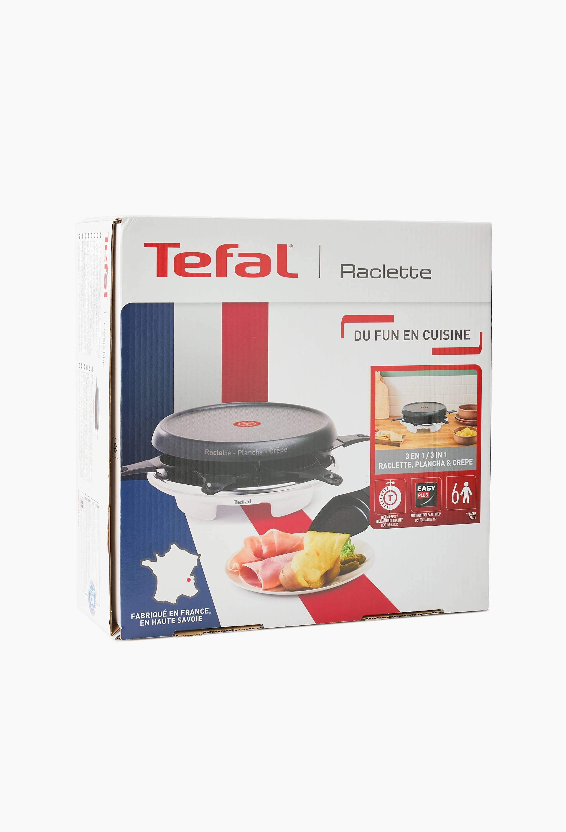 Appareil &agrave; raclette, 6 personnes, Noir, large image number 2