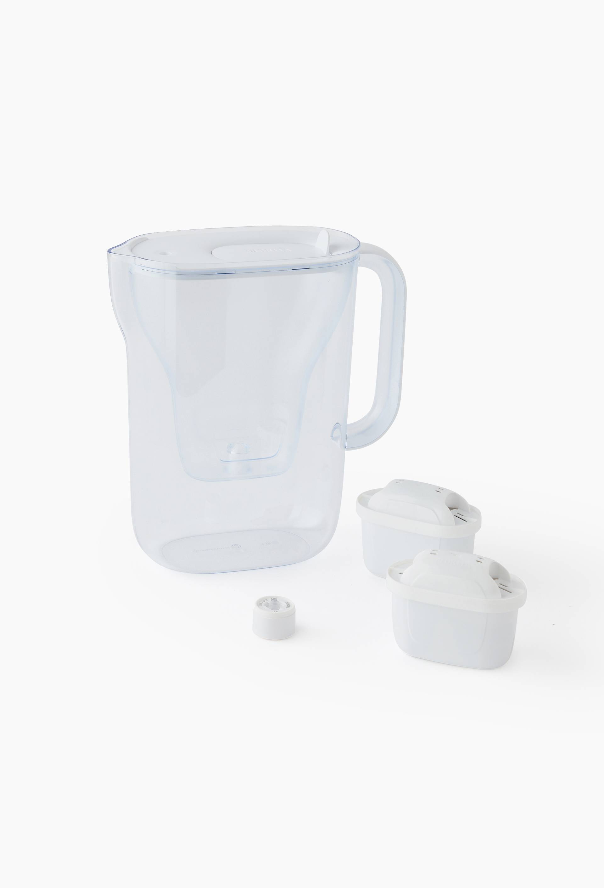 Carafe filtrante, Blanc, large image number 0