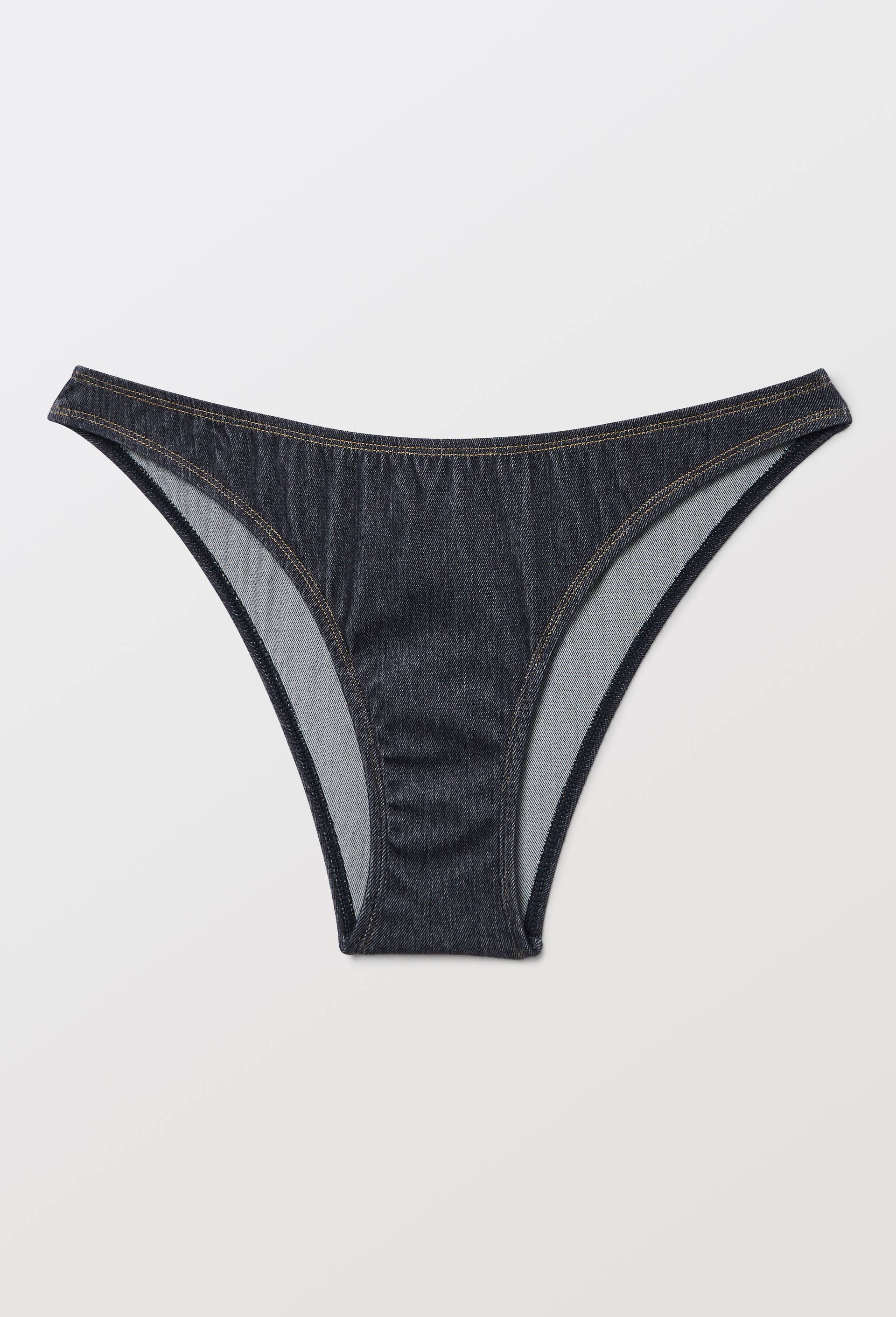 Bas de maillot de bain LOU, Bleu fonc&eacute;, large image number 2