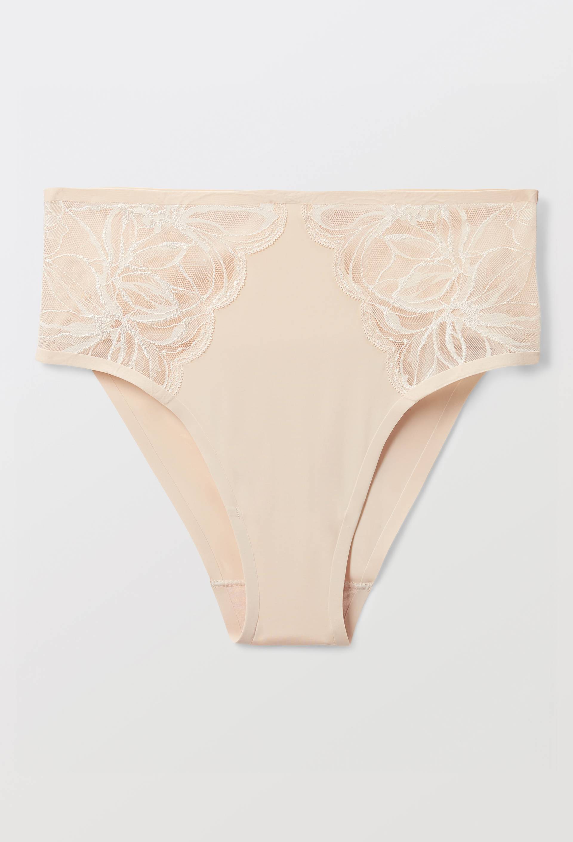 Culotte SONIA en microfibre et dentelle, Rose clair, large image number 2.0