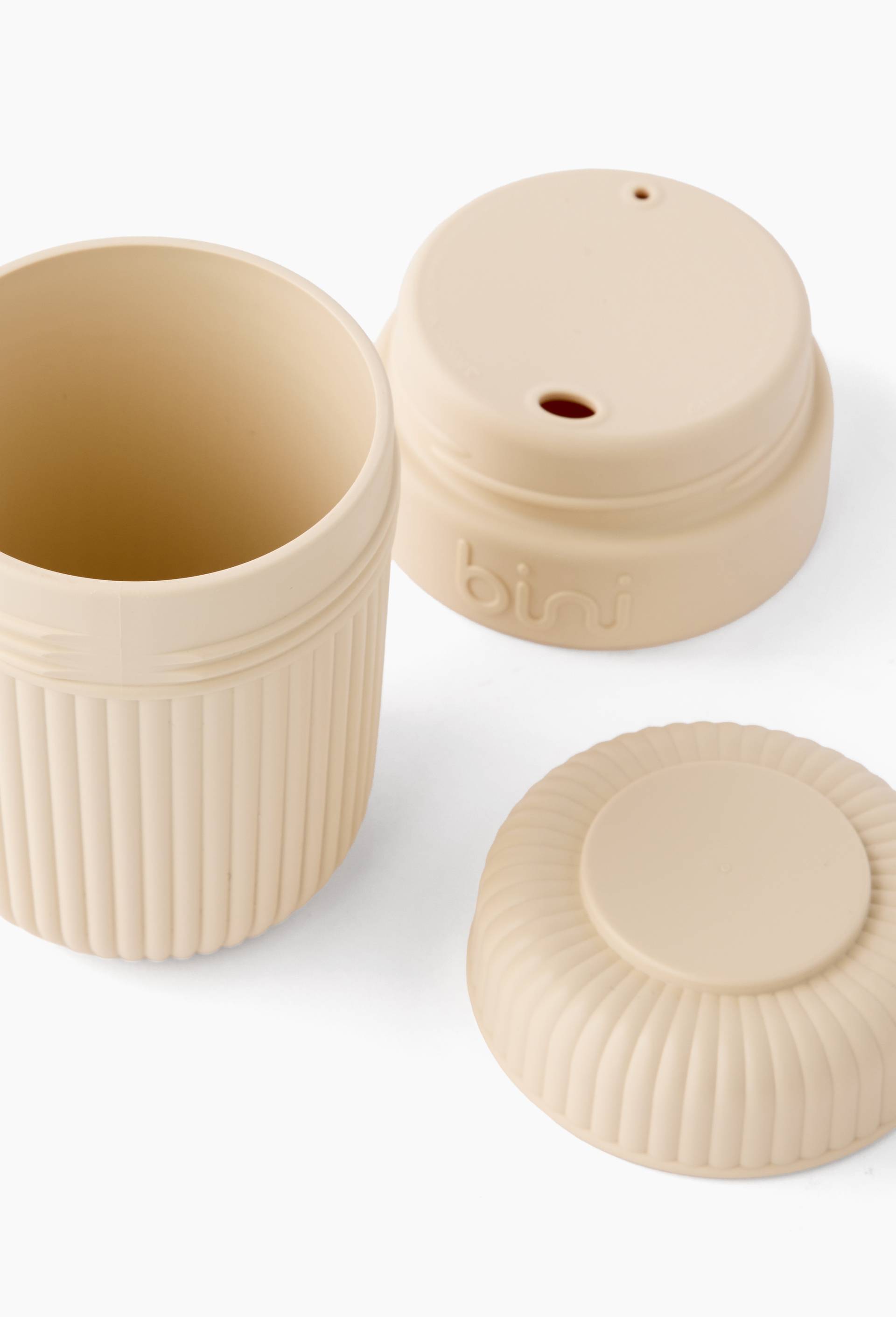 Mug de voyage bini, 350 ml, Ecru, large image number 2