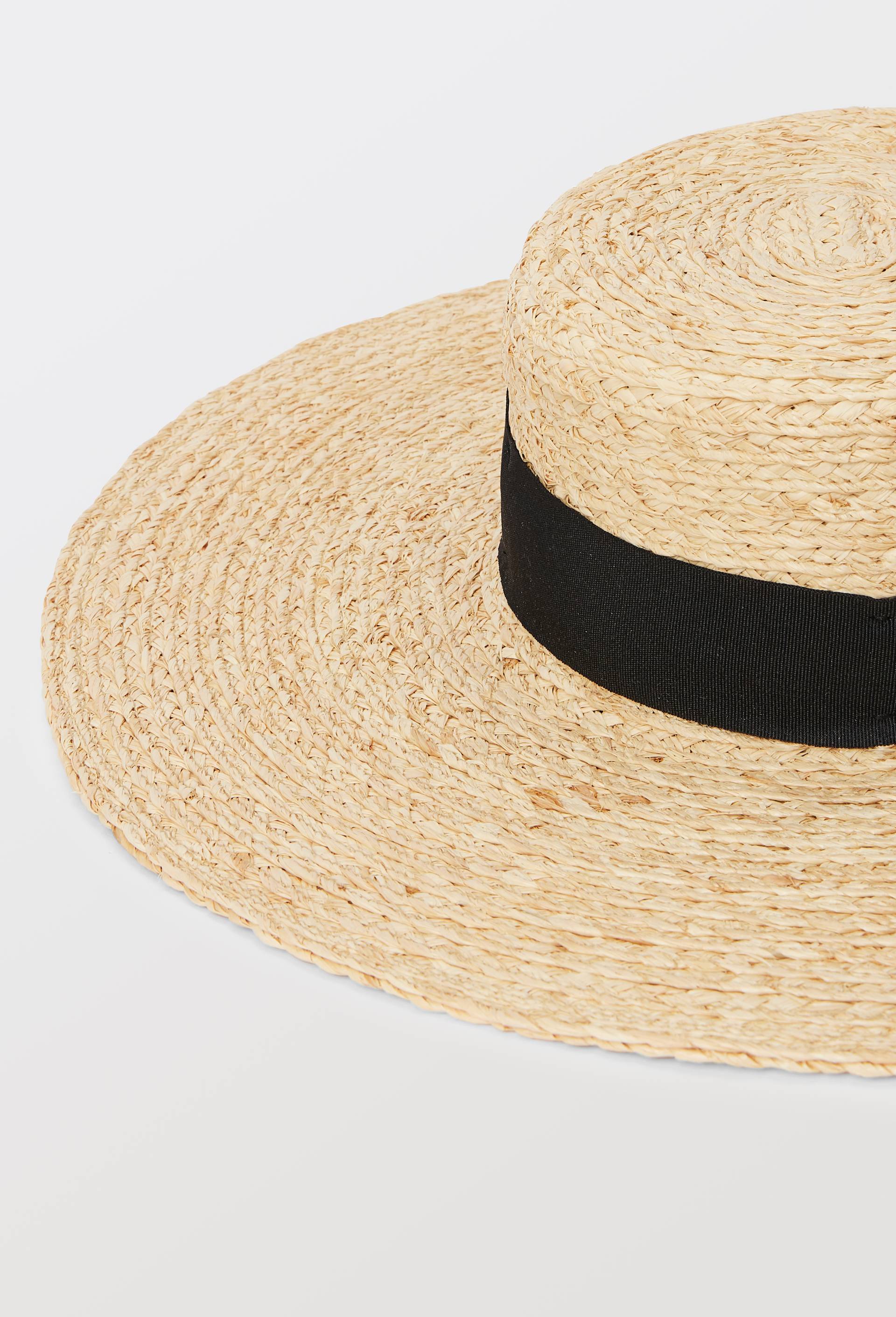 Chapeau en raphia, Beige clair, large image number 2