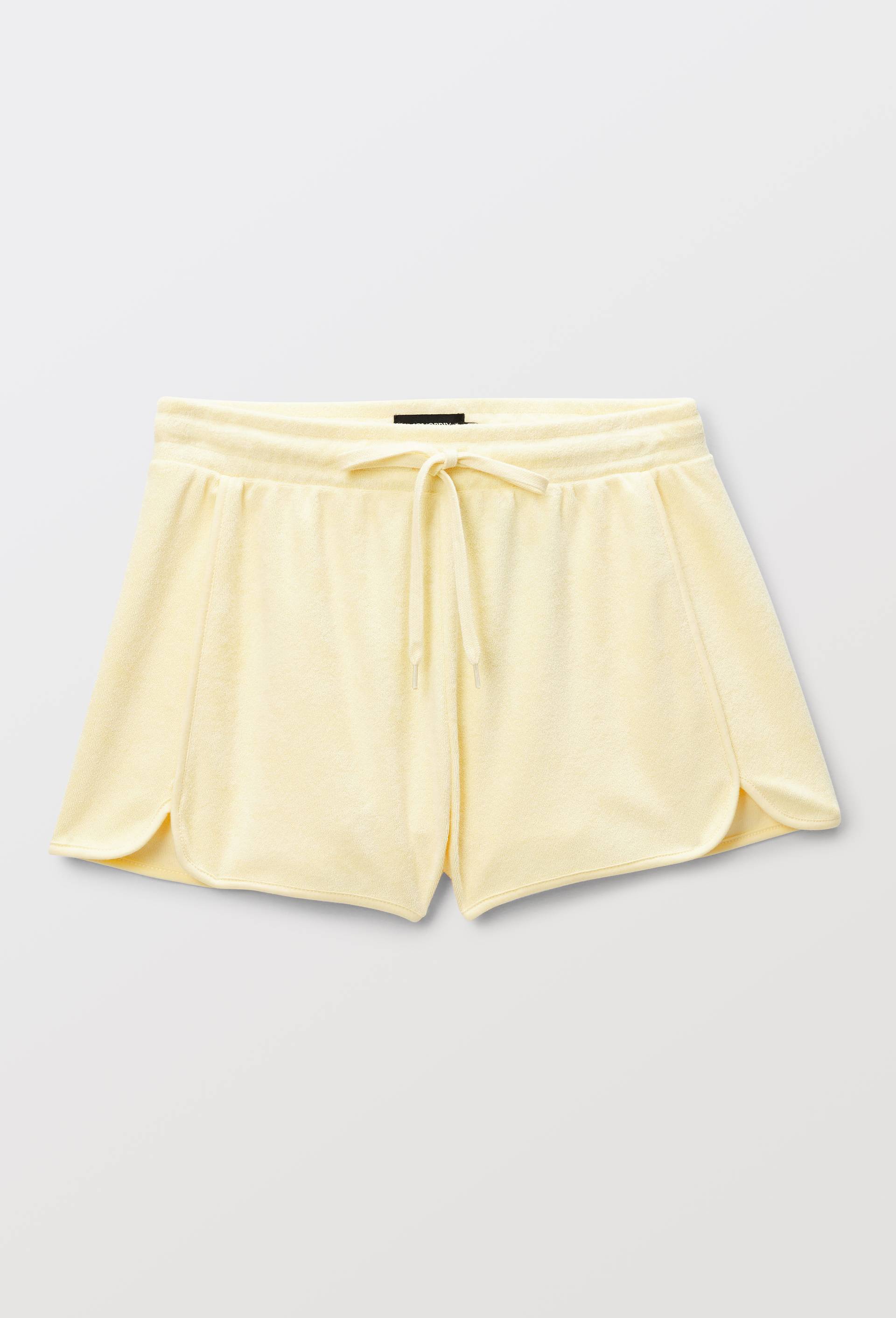 Short en &eacute;ponge, Jaune clair, large
