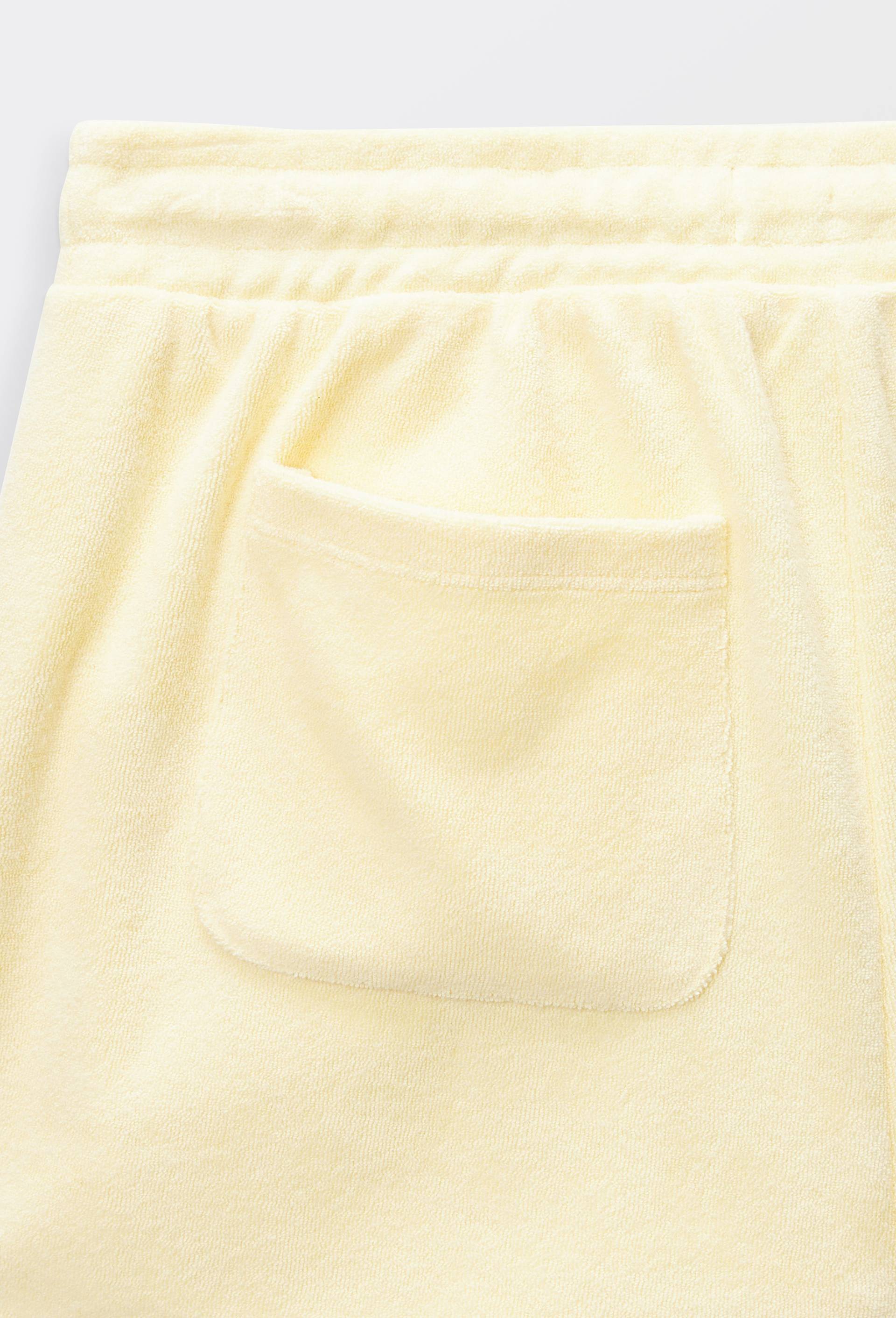 Short en &eacute;ponge, Jaune clair, large