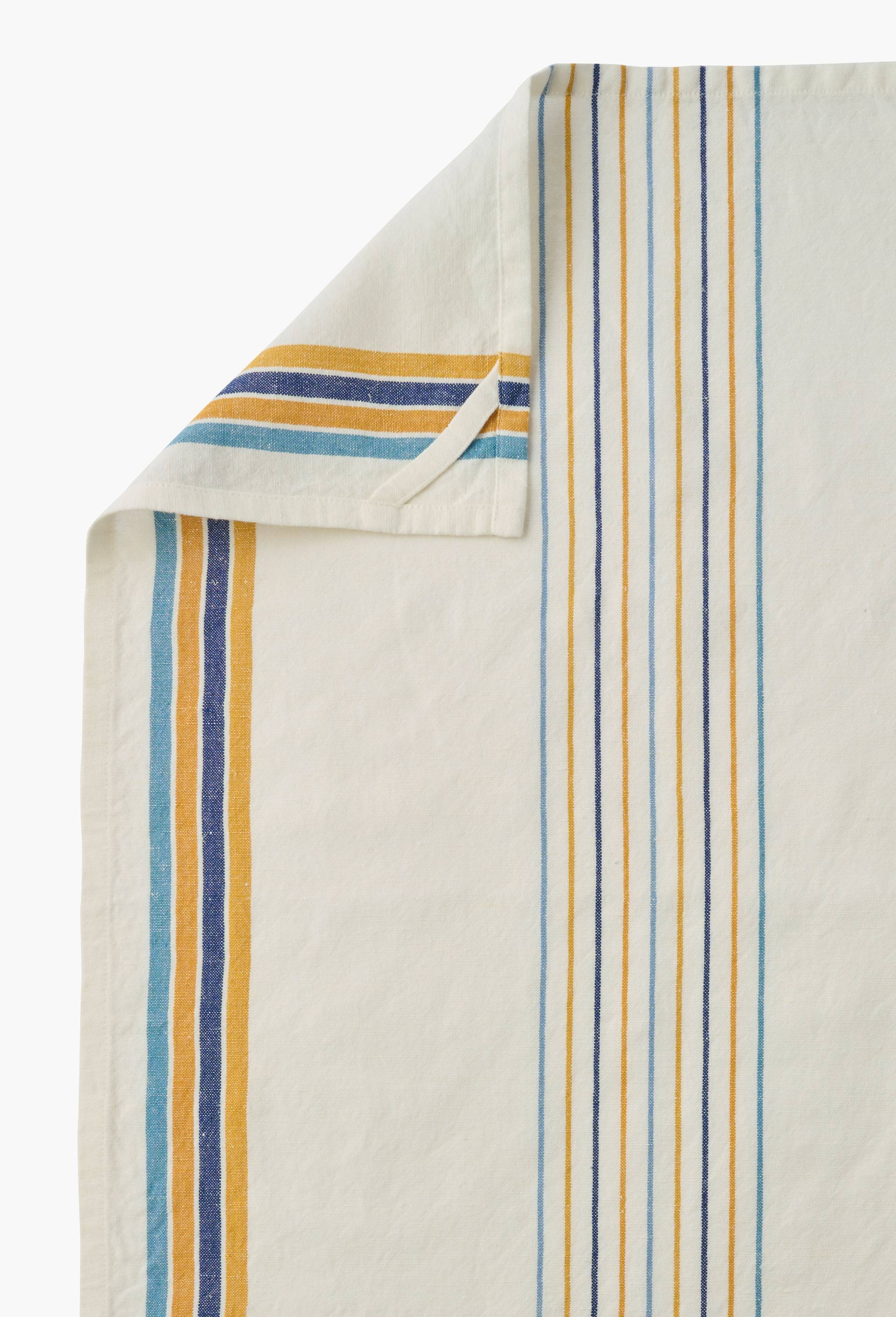 Torchon, 50x70 cm, 60% coton et 40% lin, Jaune, large image number 2