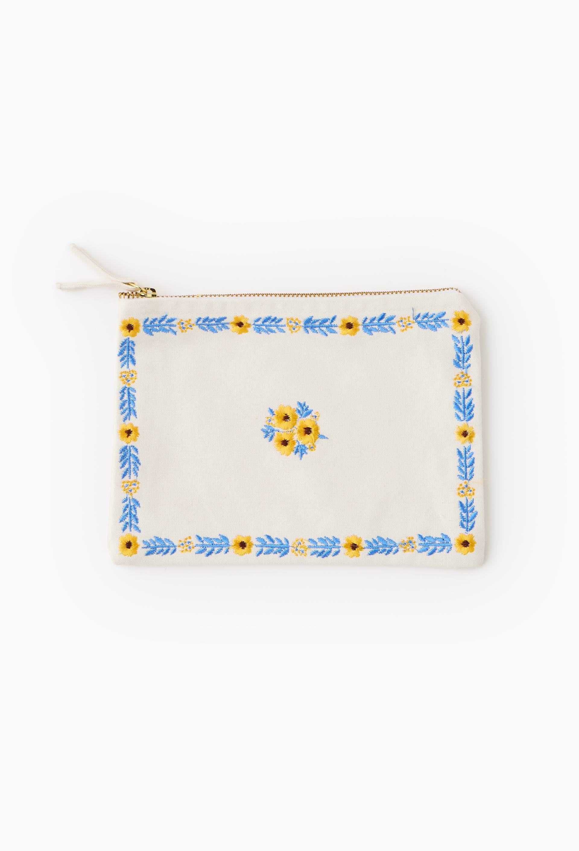 Trousse plate A5, Jaune, large image number 0