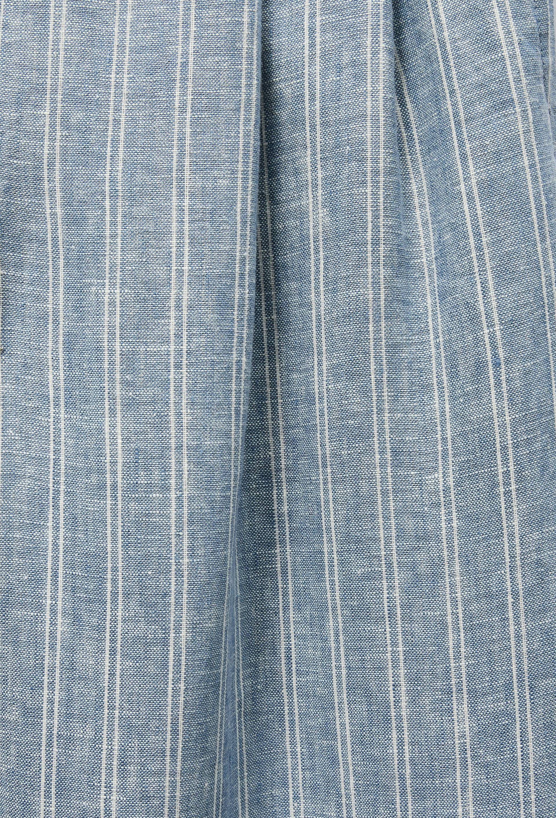 pantalon vichy en coton, Bleu, large image number 5
