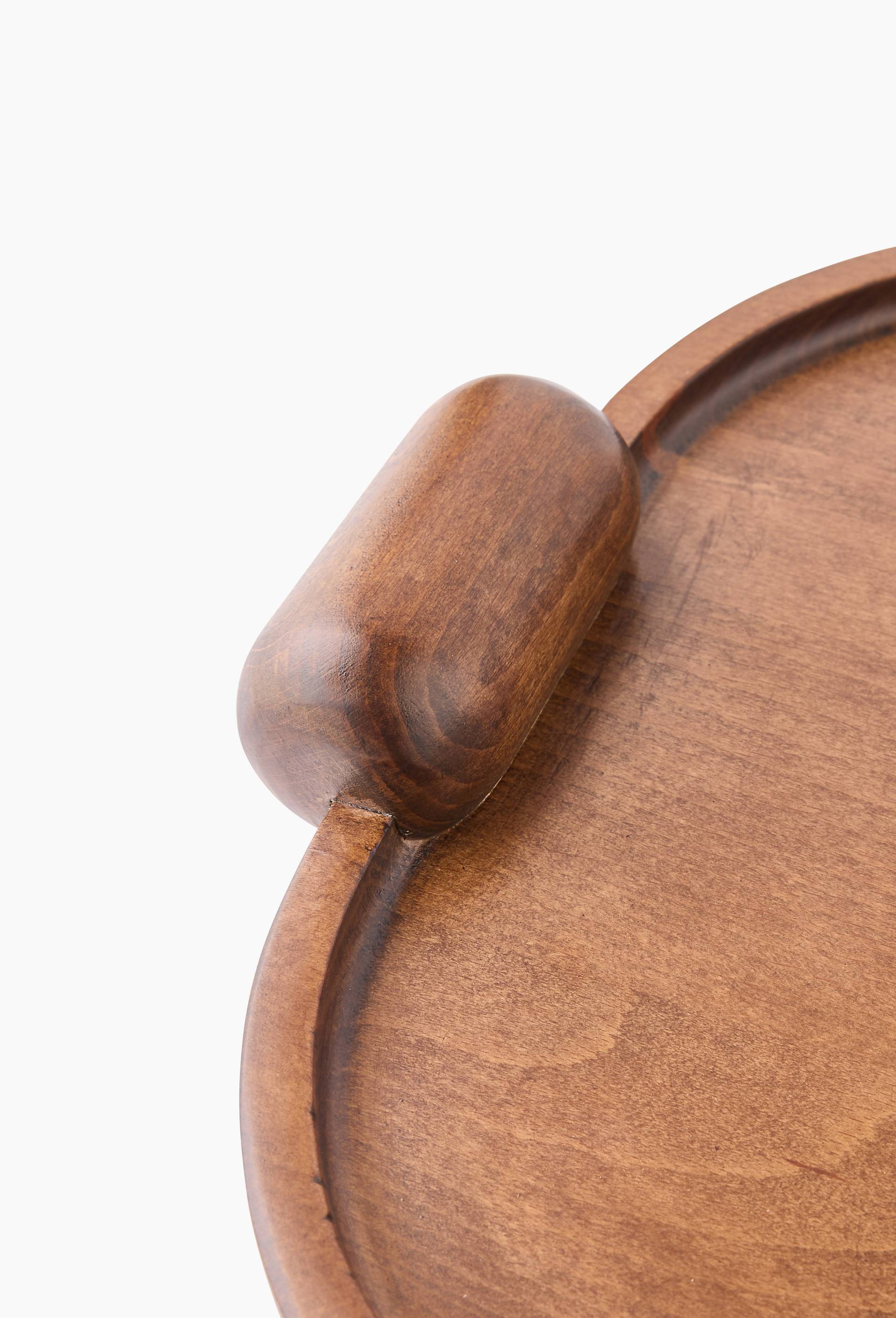 Plateau, 43 x 28,5 x 4,2 cm, bois de h&ecirc;tre - MARGAUX KELLER X MONOPRIX, Brun, large image number 1