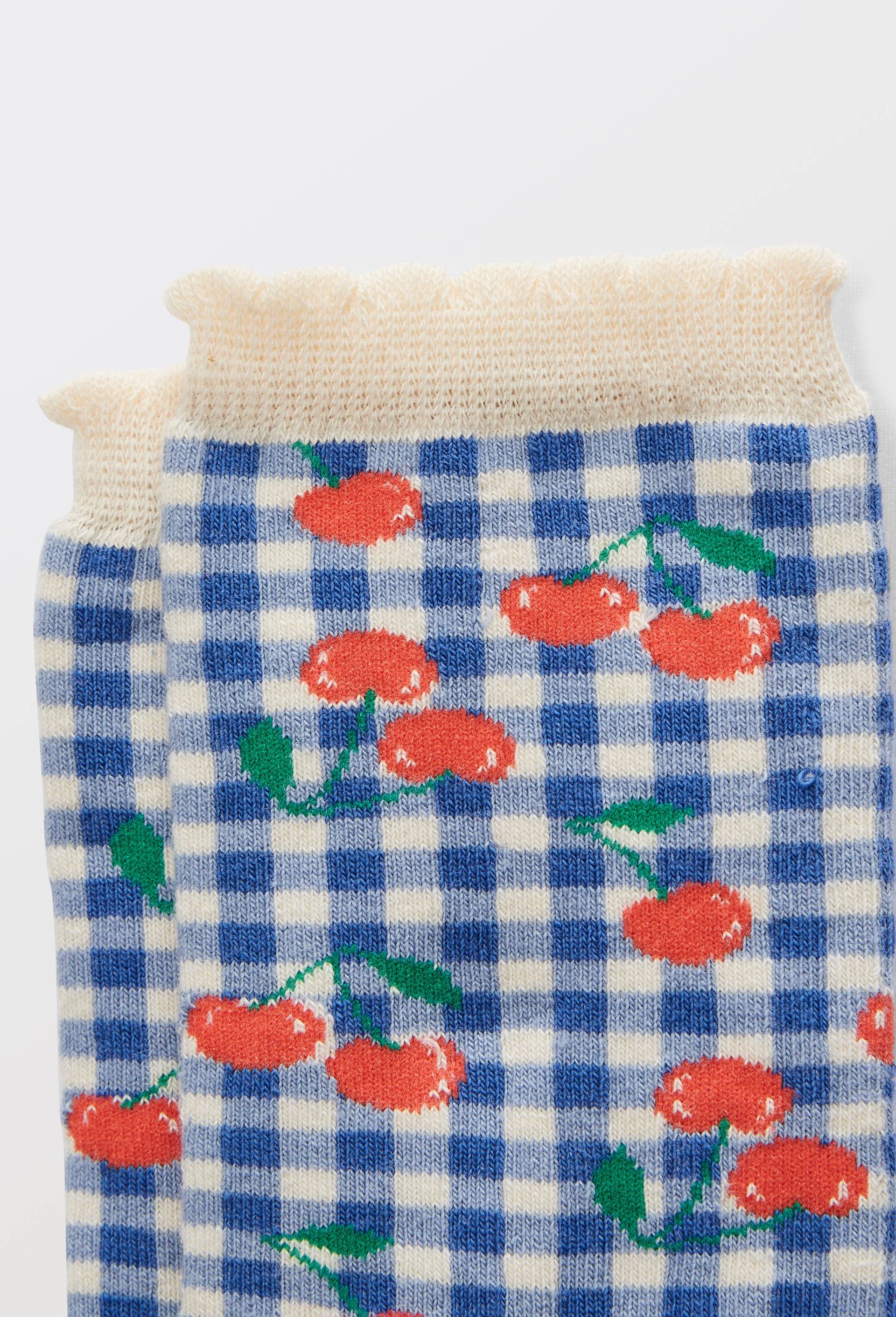 Chaussettes fantaisies en coton bio WE ARE JOLIES, Bleu, large image number 1