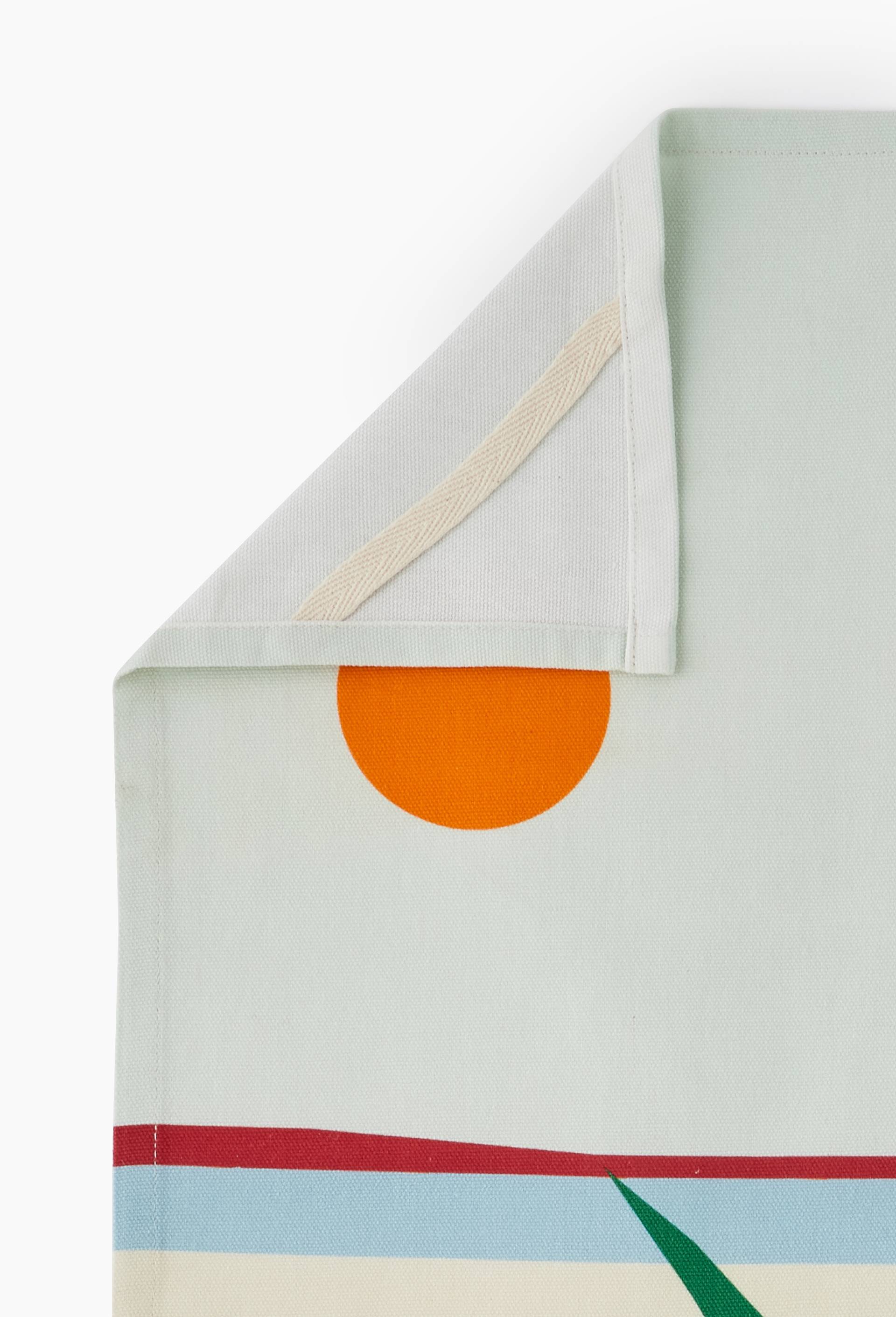 Torchon imprim&eacute;, 50x70cm, en coton - BEN ARPEA x MONOPRIX, Multicolore, large image number 2