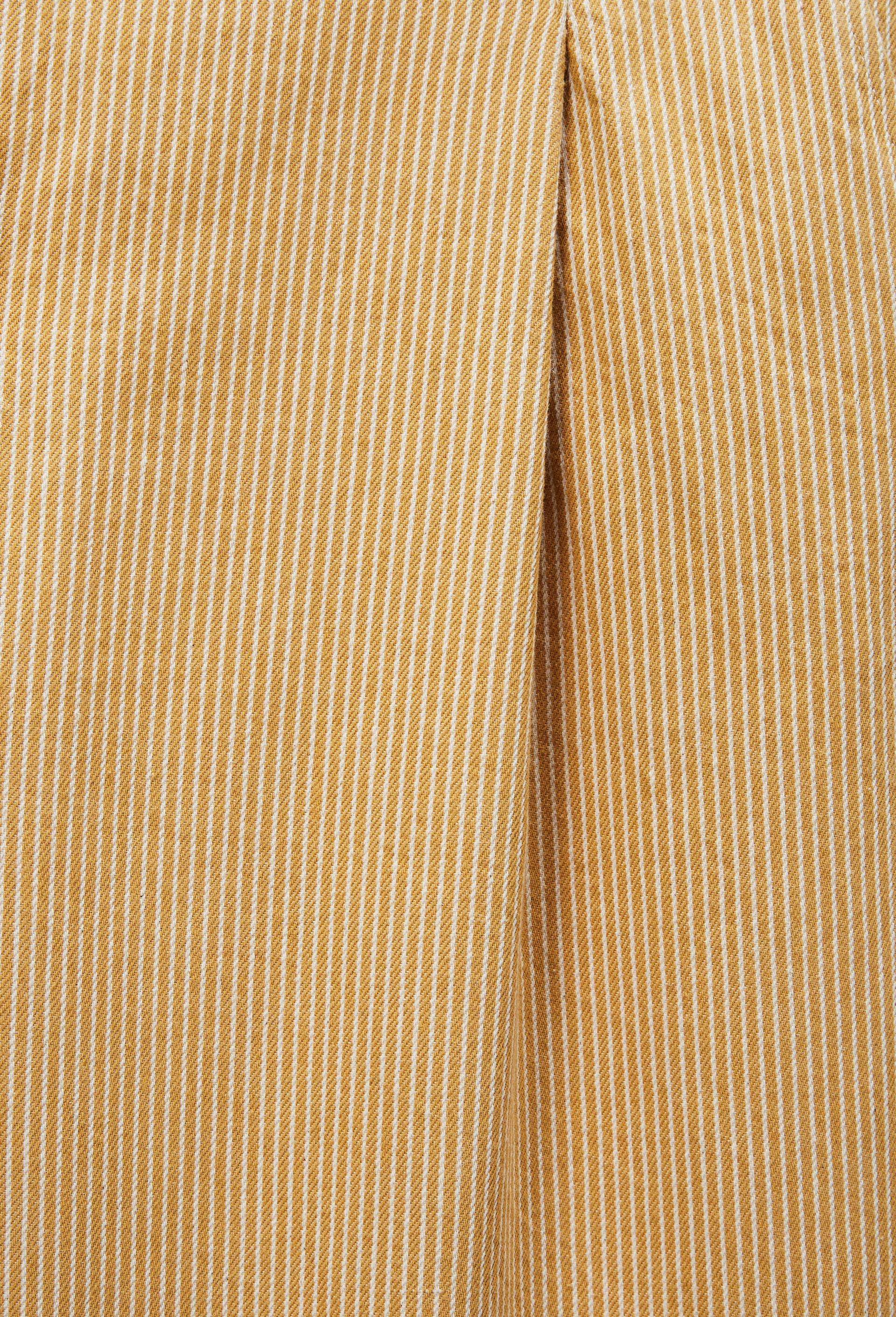 Pantalon large &agrave; pince ray&eacute;, Beige, large image number 7.0