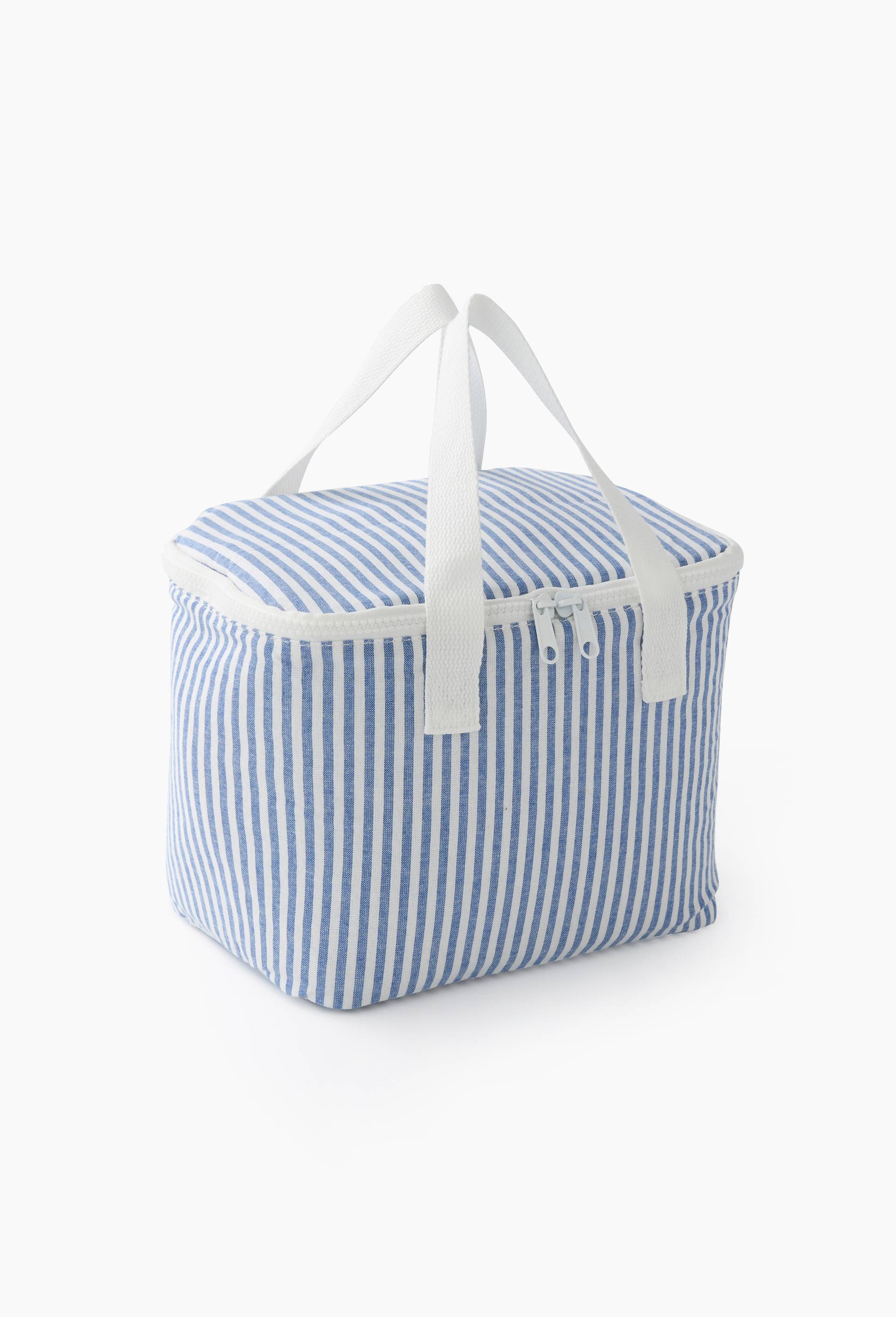 Sac isotherme ray&eacute;, 7,1L, Bleu, large image number 0.0