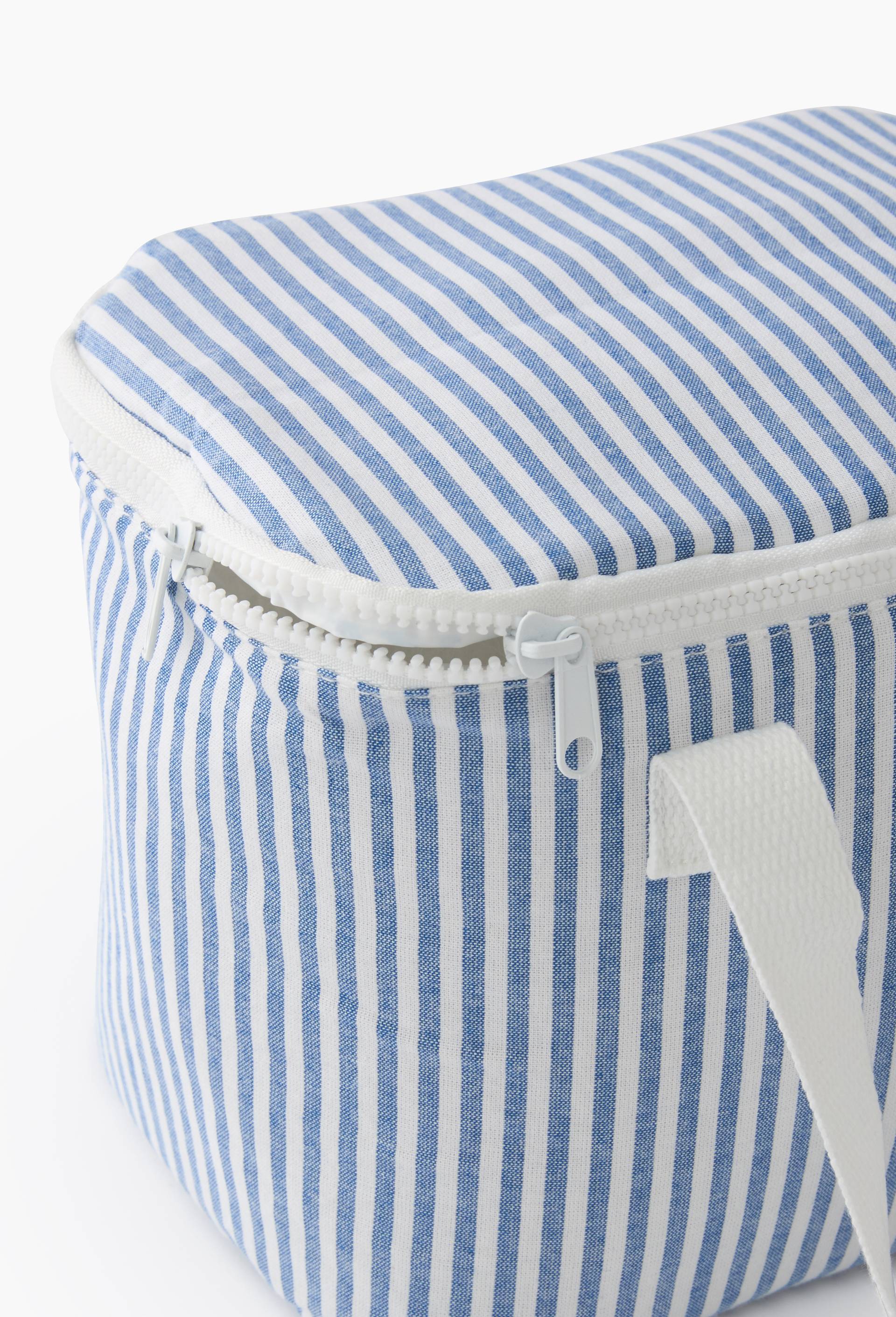 Sac isotherme ray&eacute;, 7,1L, Bleu, large image number 1.0