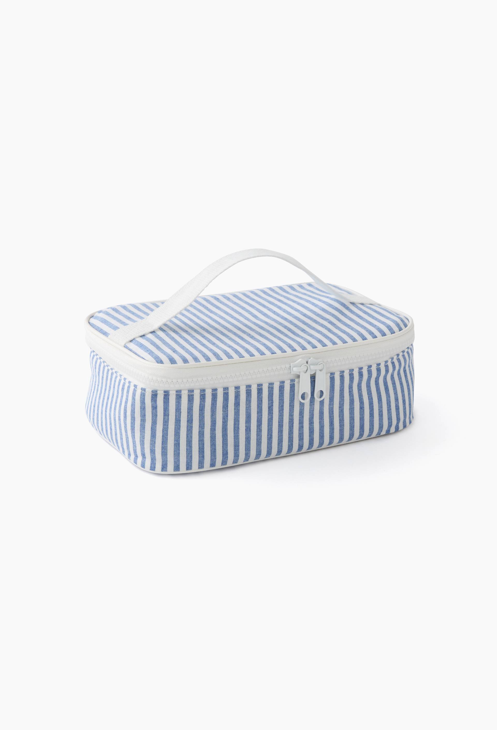Sac isotherme, 2,7L , en polyester recycl&eacute; , 22,5*15,5*80 cm, Bleu, large image number 0