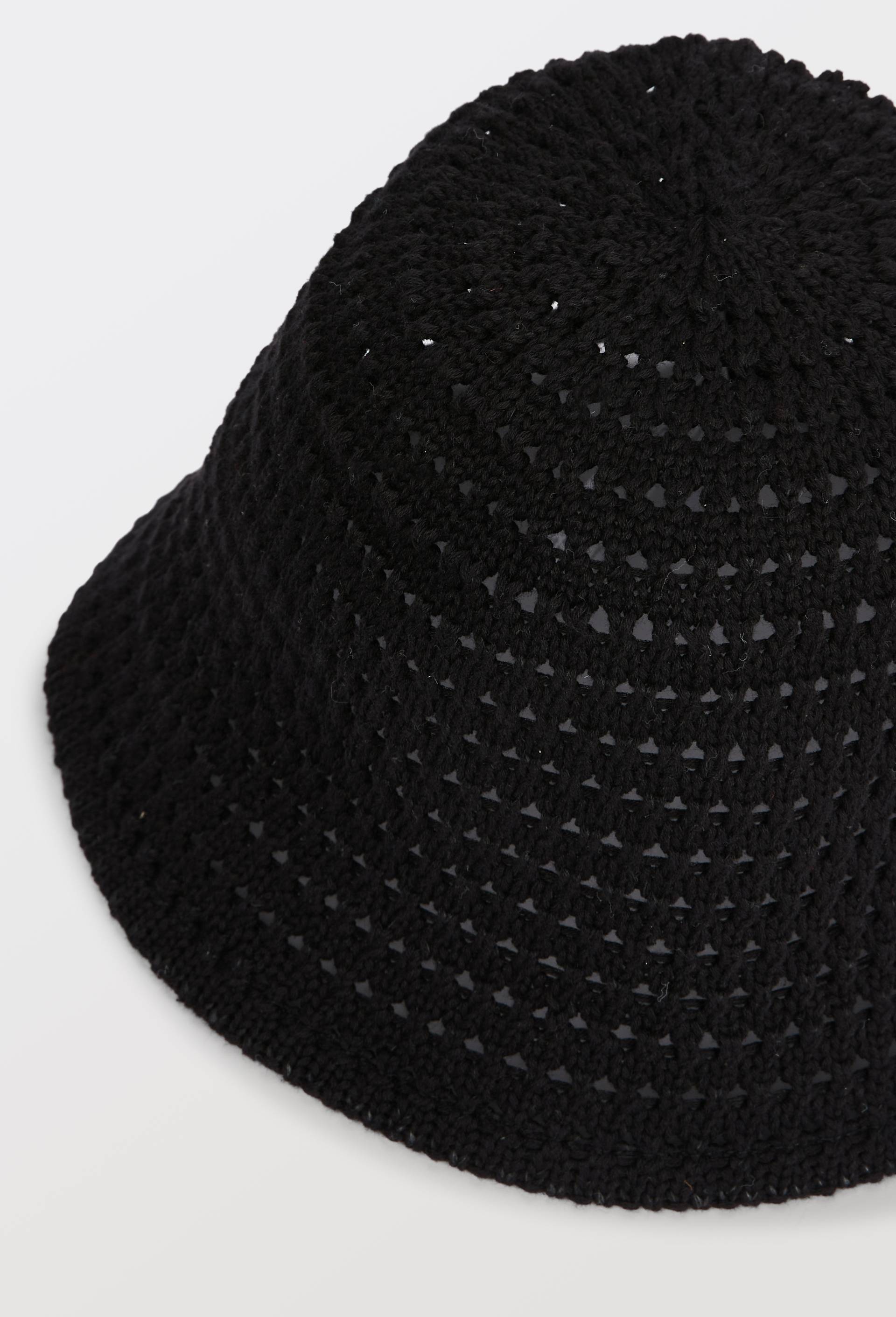 Chapeau en crochet, Noir, large image number 1