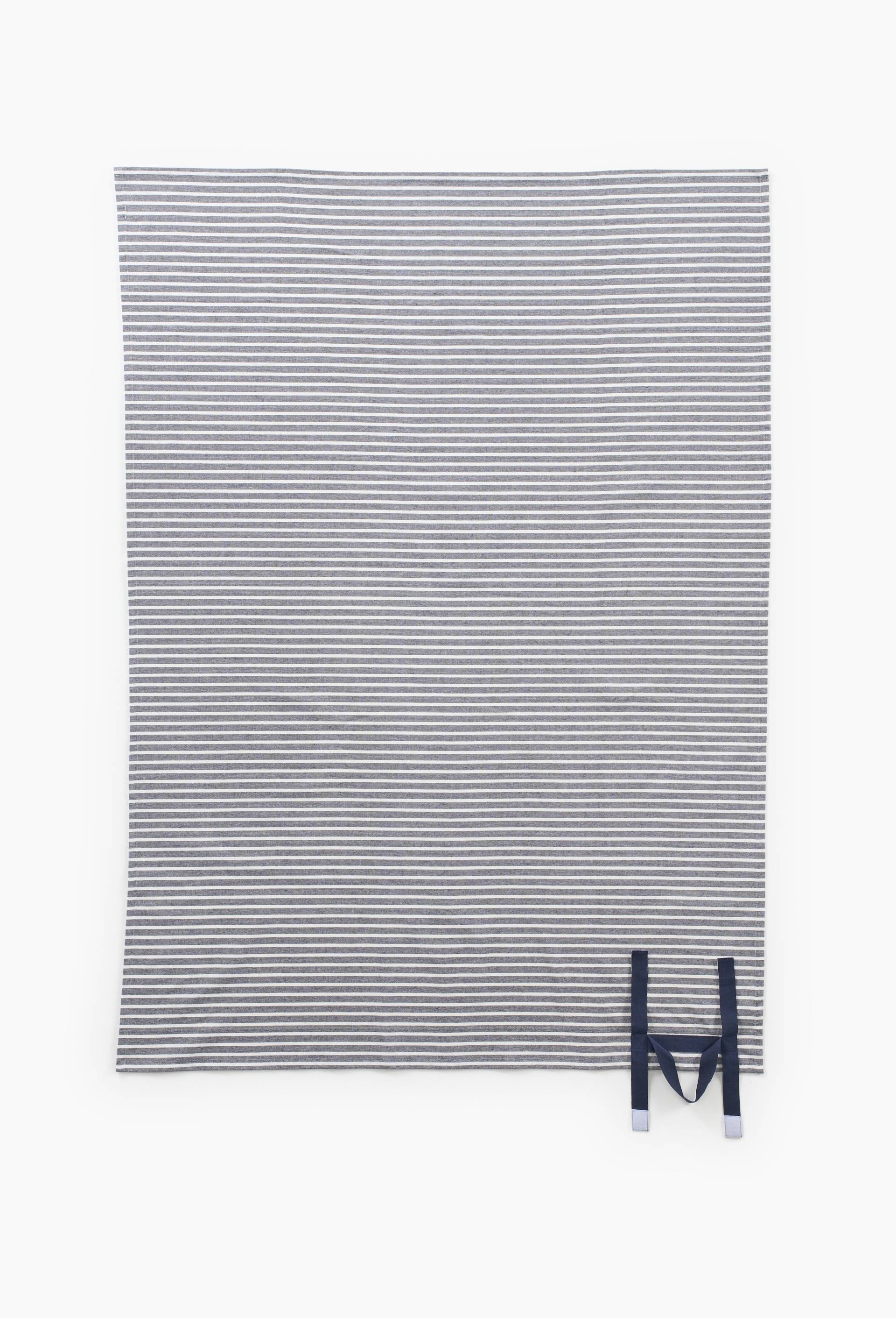 Tapis pique-nique,  150 x 200 cm, 100% coton, Bleu fonc&eacute;, large image number 1