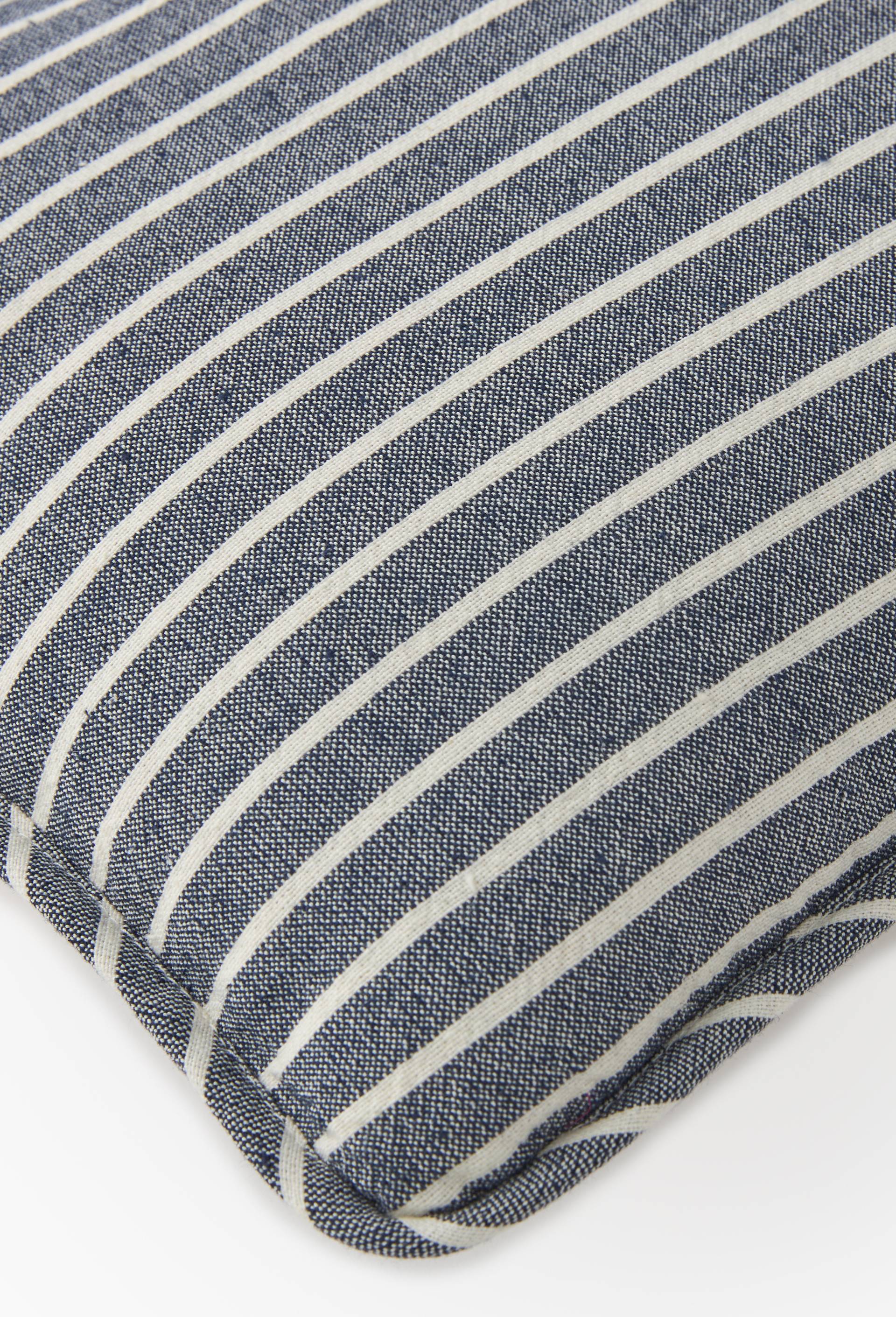 Coussin repose-t&ecirc;te dos &eacute;ponge,  25x35cm, Bleu fonc&eacute;, large image number 2.0