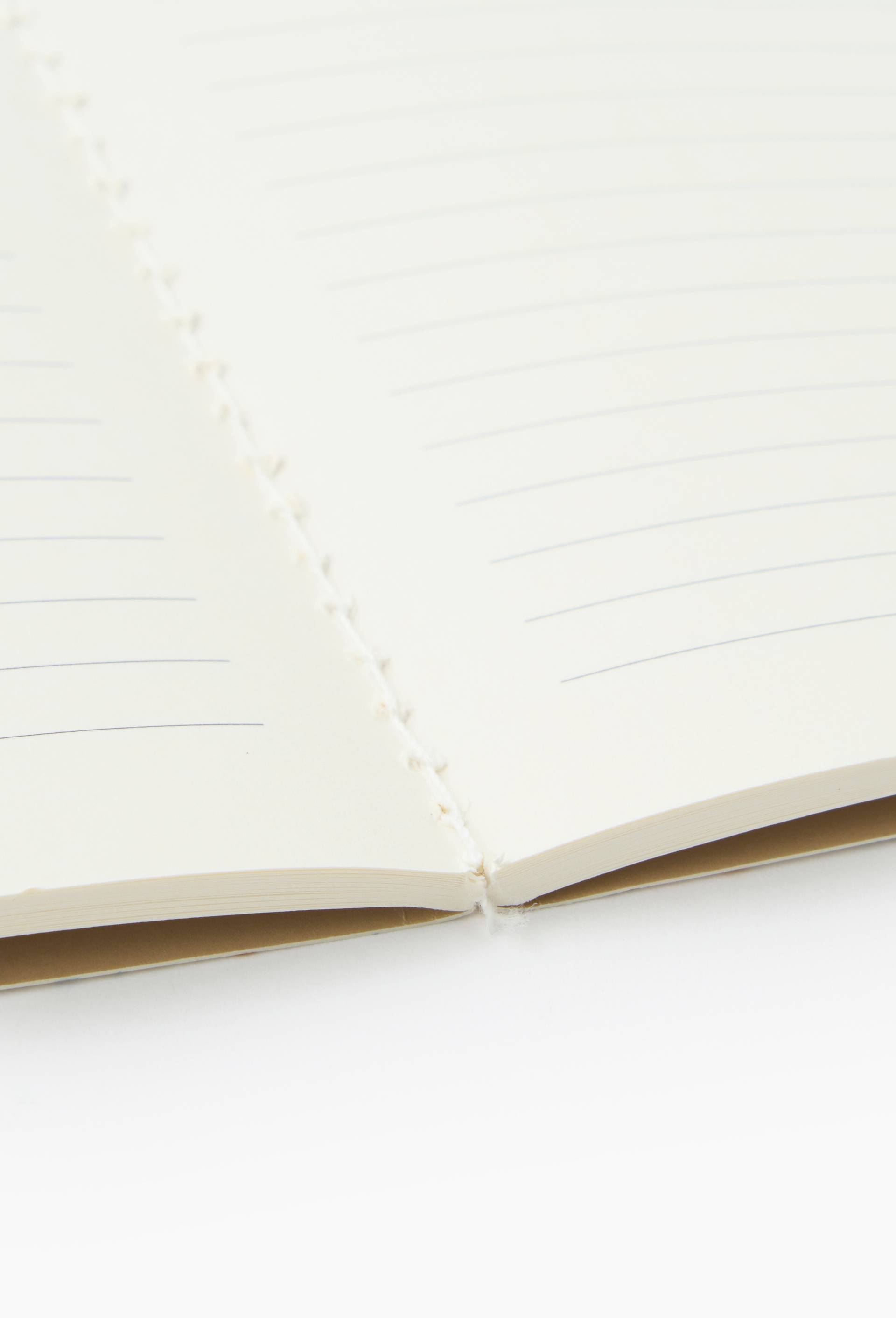 Carnet A6 lign&eacute;, 48 pages, Beige, large image number 1.0