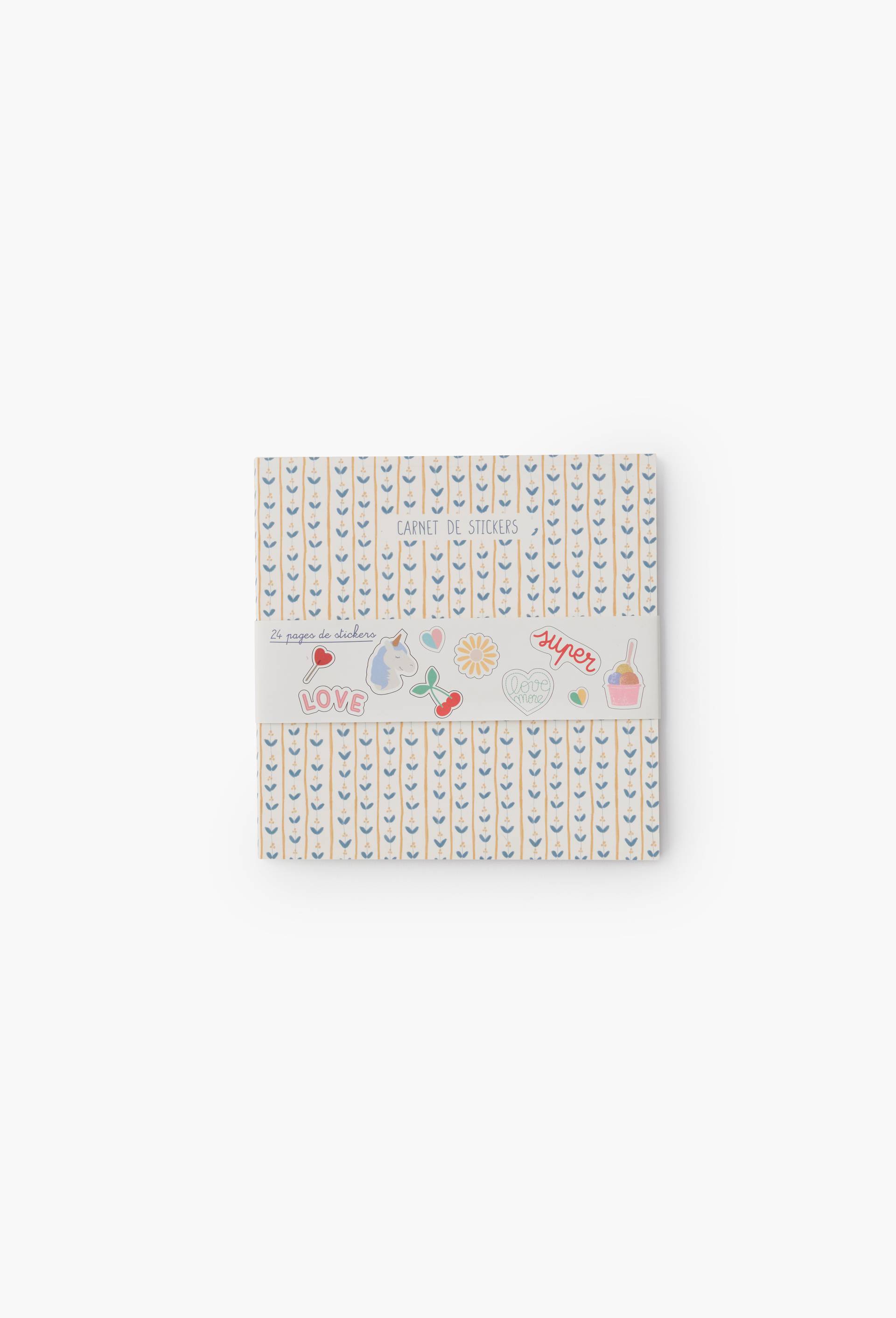 Carnets de stickers, 24 pages, Beige, large image number 0