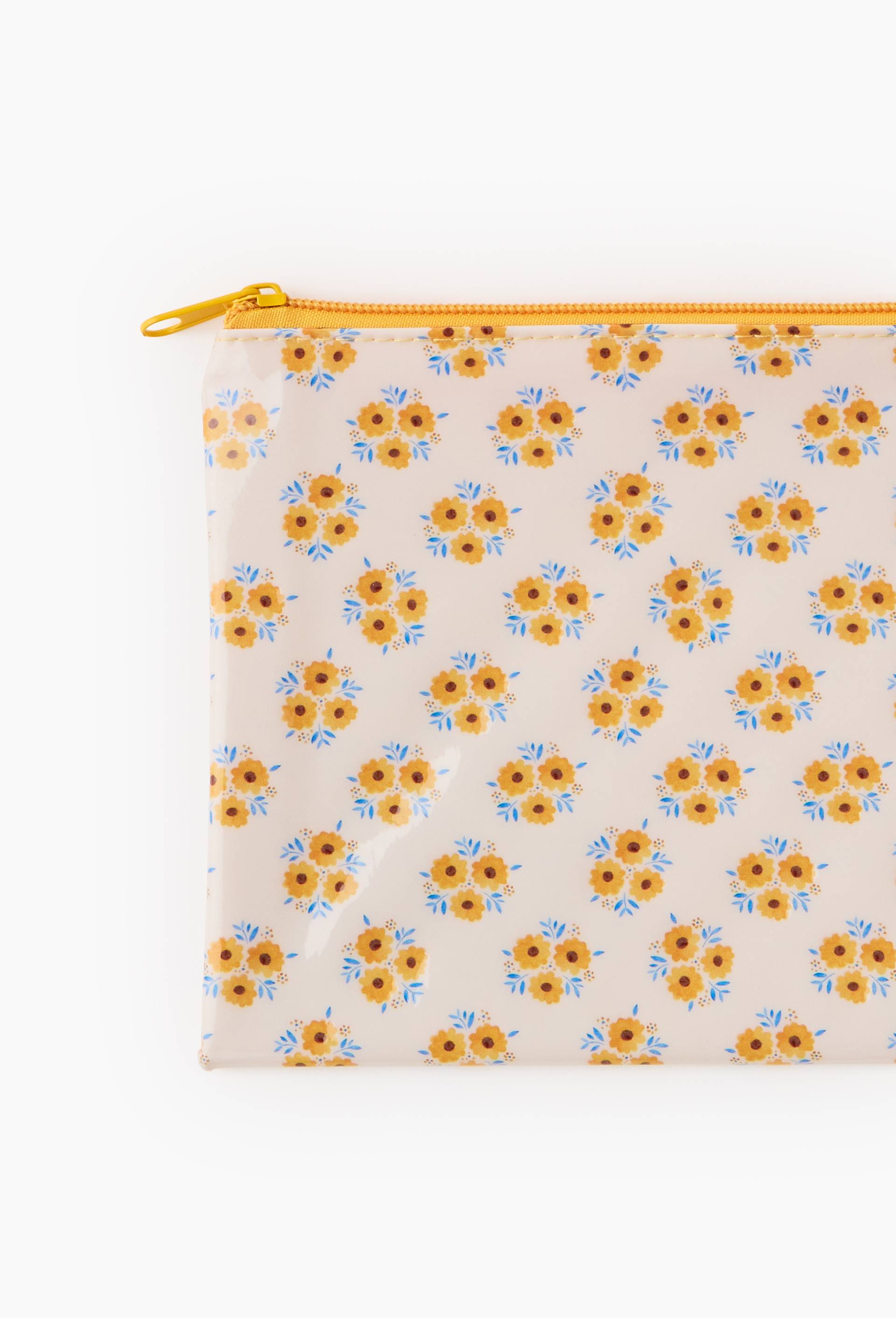 Trousse plate A5, Jaune, large image number 1