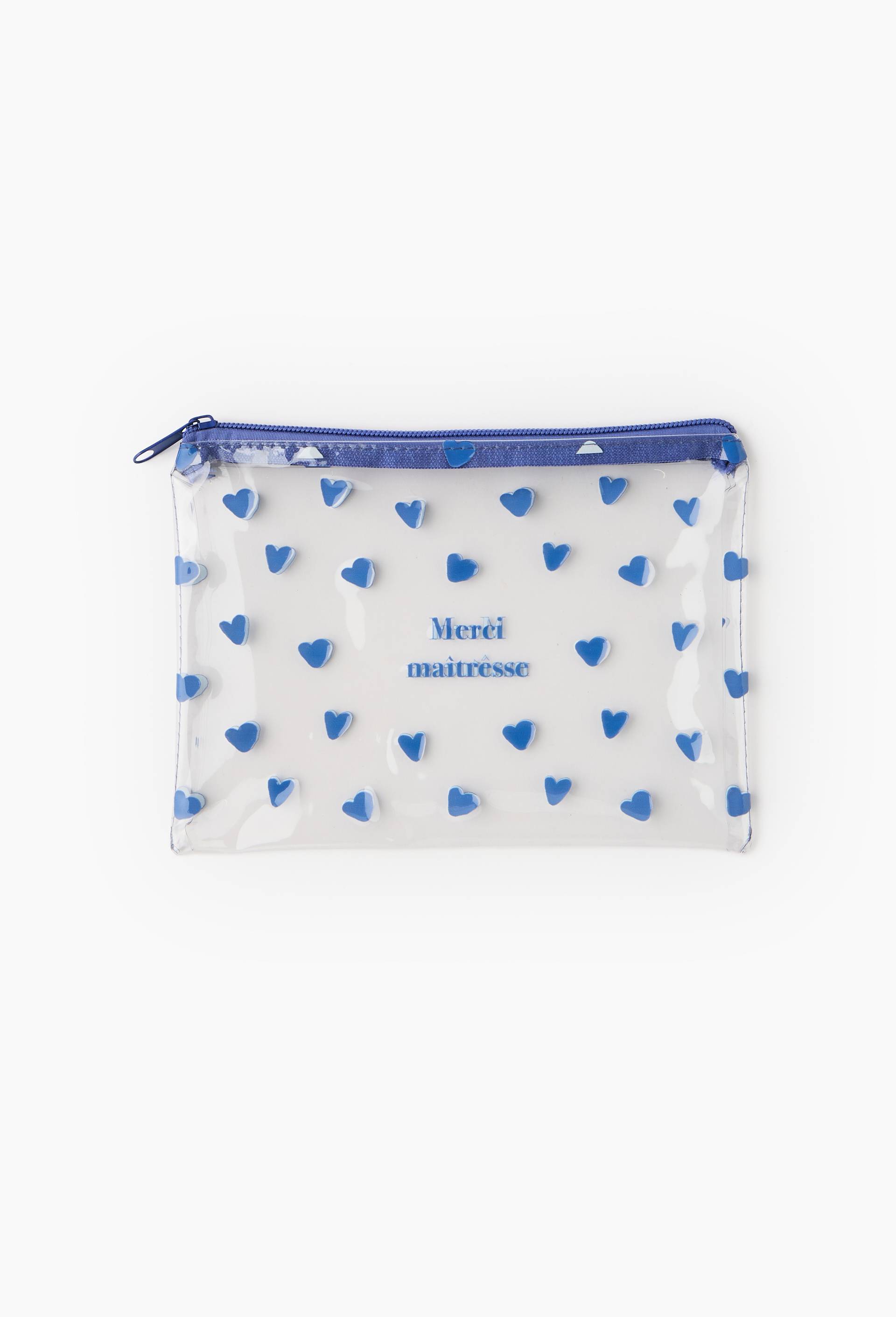 Trousse A5 Merci Maitresse, Bleu, large image number 0