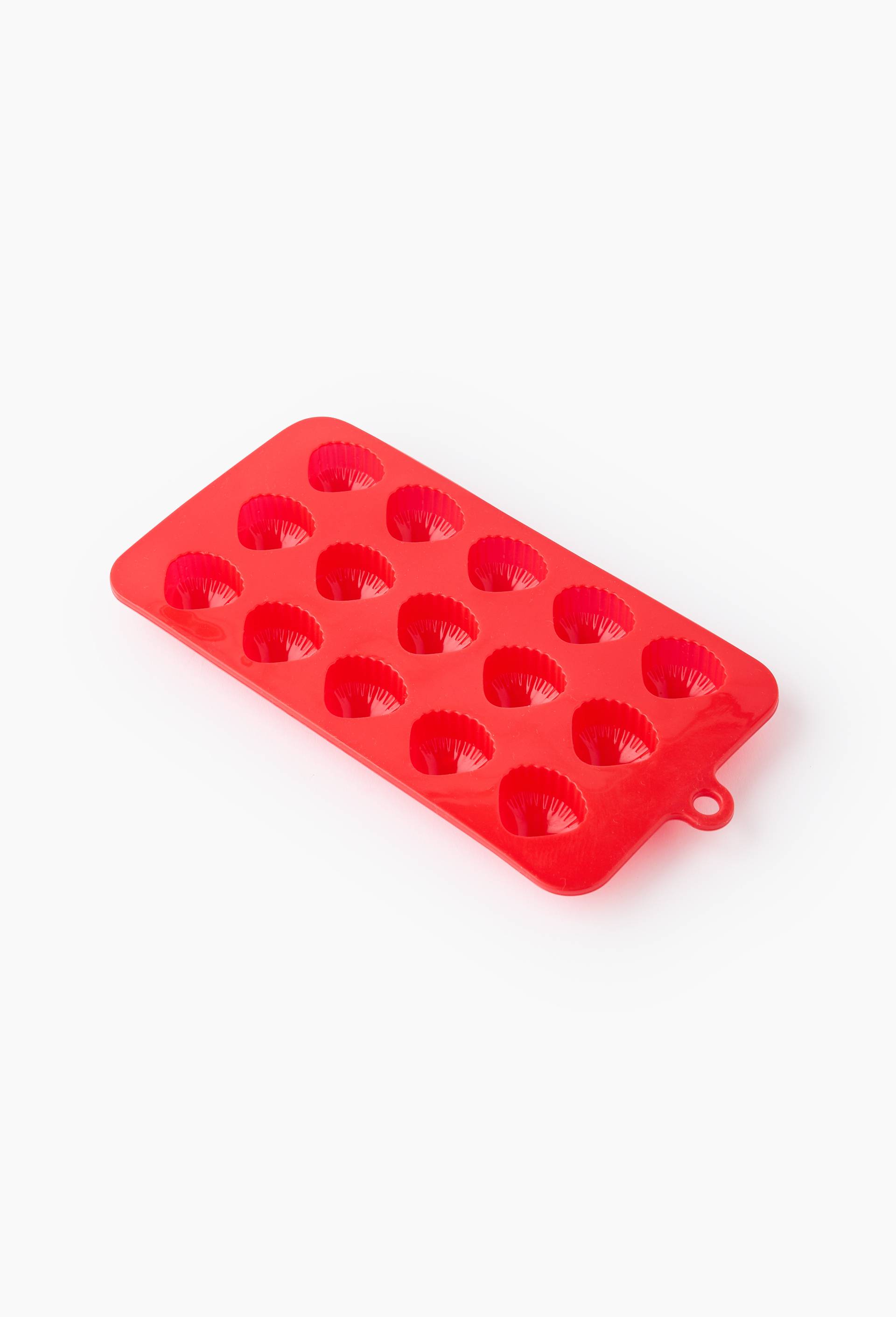 Bac &agrave; gla&ccedil;ons fantaisie, en silicone, Rouge, large image number 0