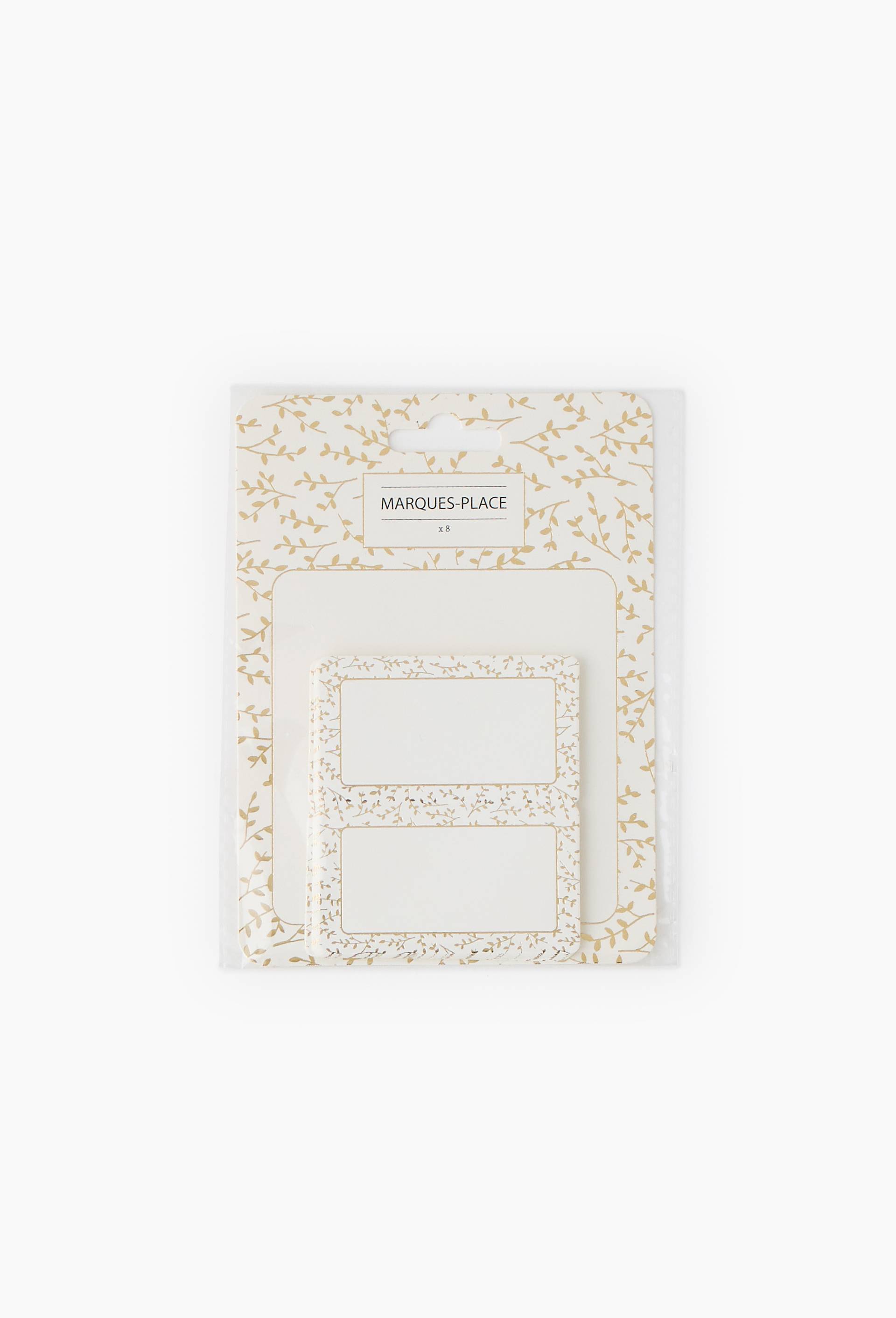 8 marque-places, Or, large image number 1