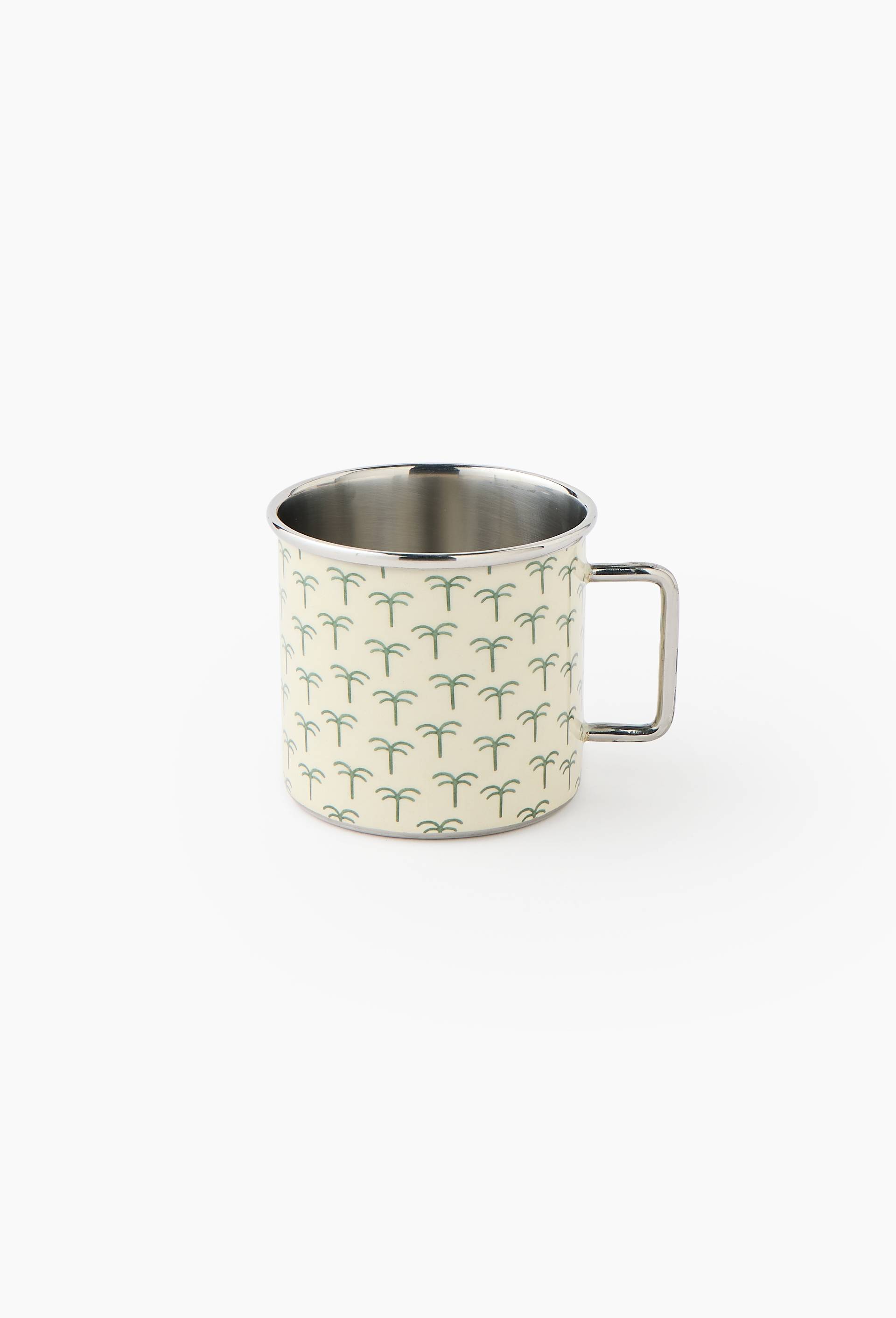 Tasse finition imprim&eacute;e, 50 cl, en acier inoxydable, Vert, large image number 0
