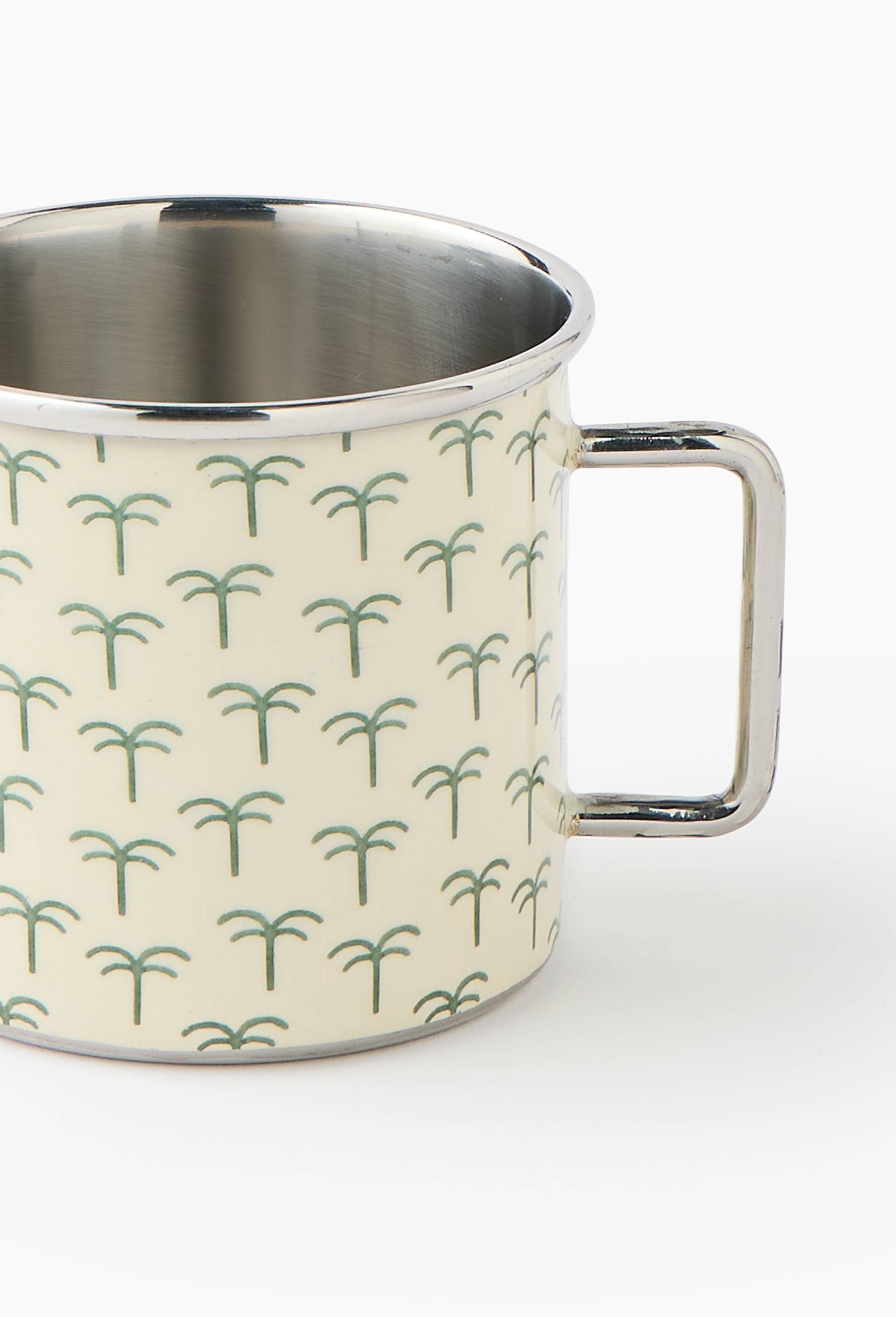 Tasse finition imprim&eacute;e, 50 cl, en acier inoxydable, Vert, large image number 1